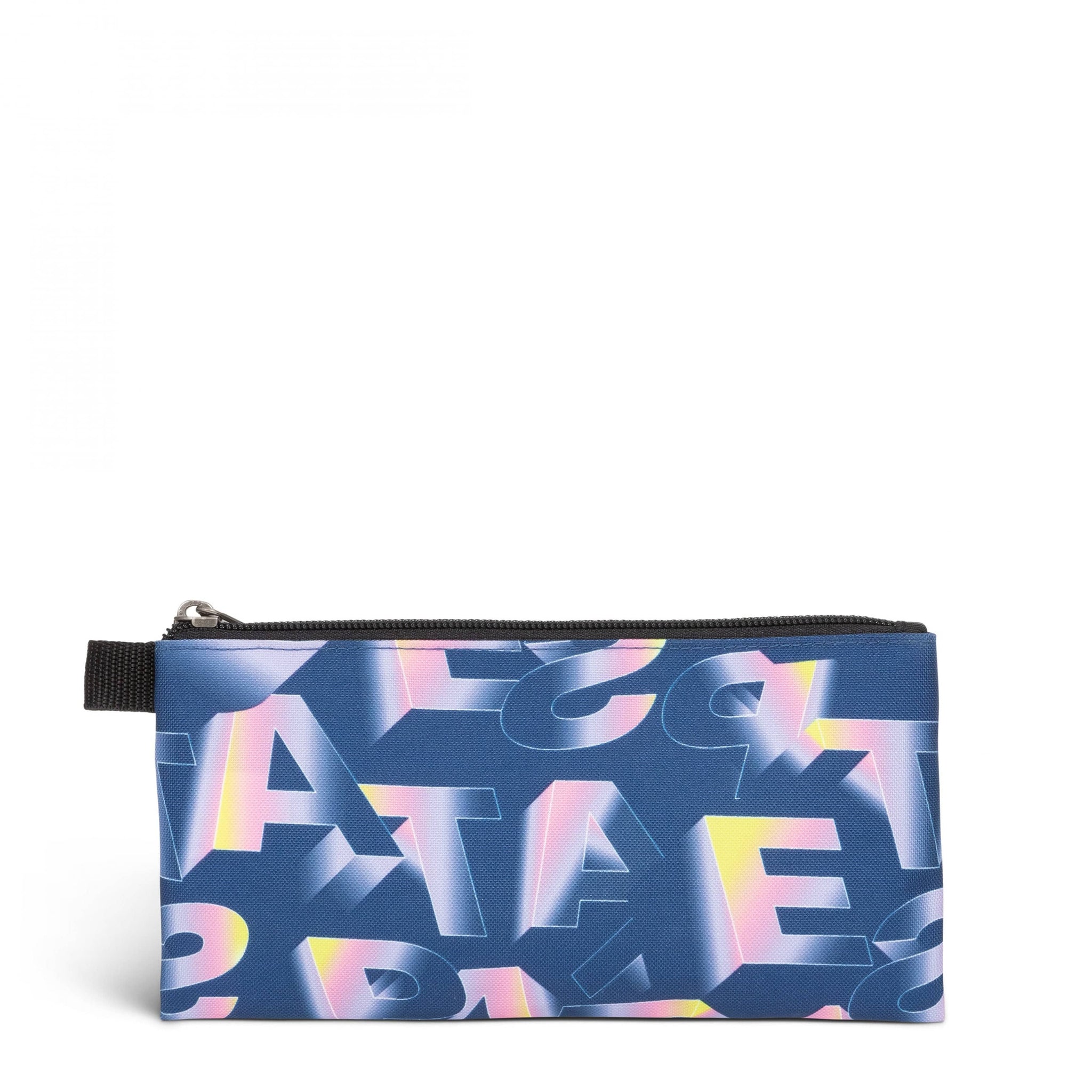 حقيبة إيست باك المسطحة متوسطة الحجم باللون الأزرق الداكن - EK0A5BFG6D7