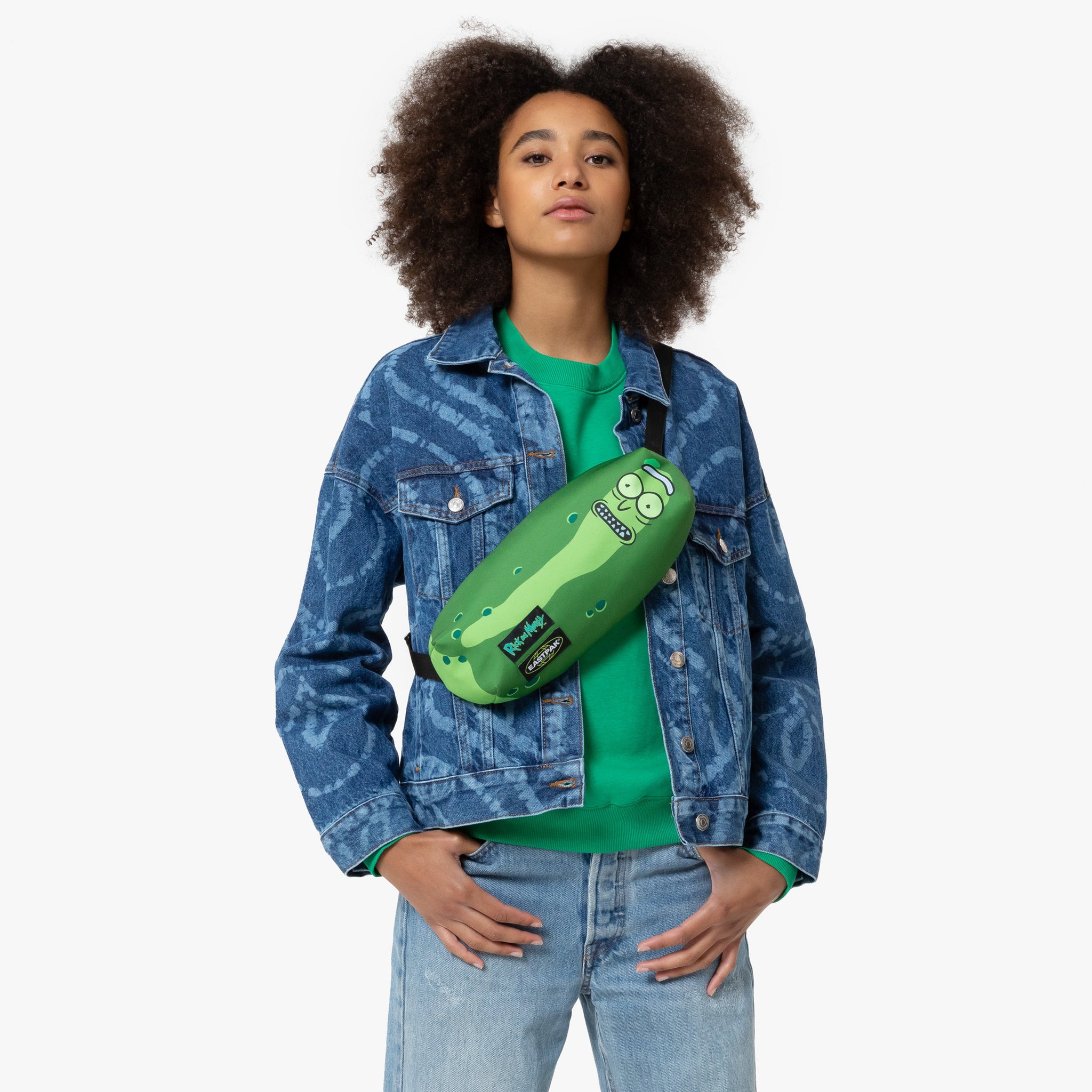 Eastpak-Pickle Rick Bag-Large Waist bag-Ram Pickle Rick-EK0A5BI43K71