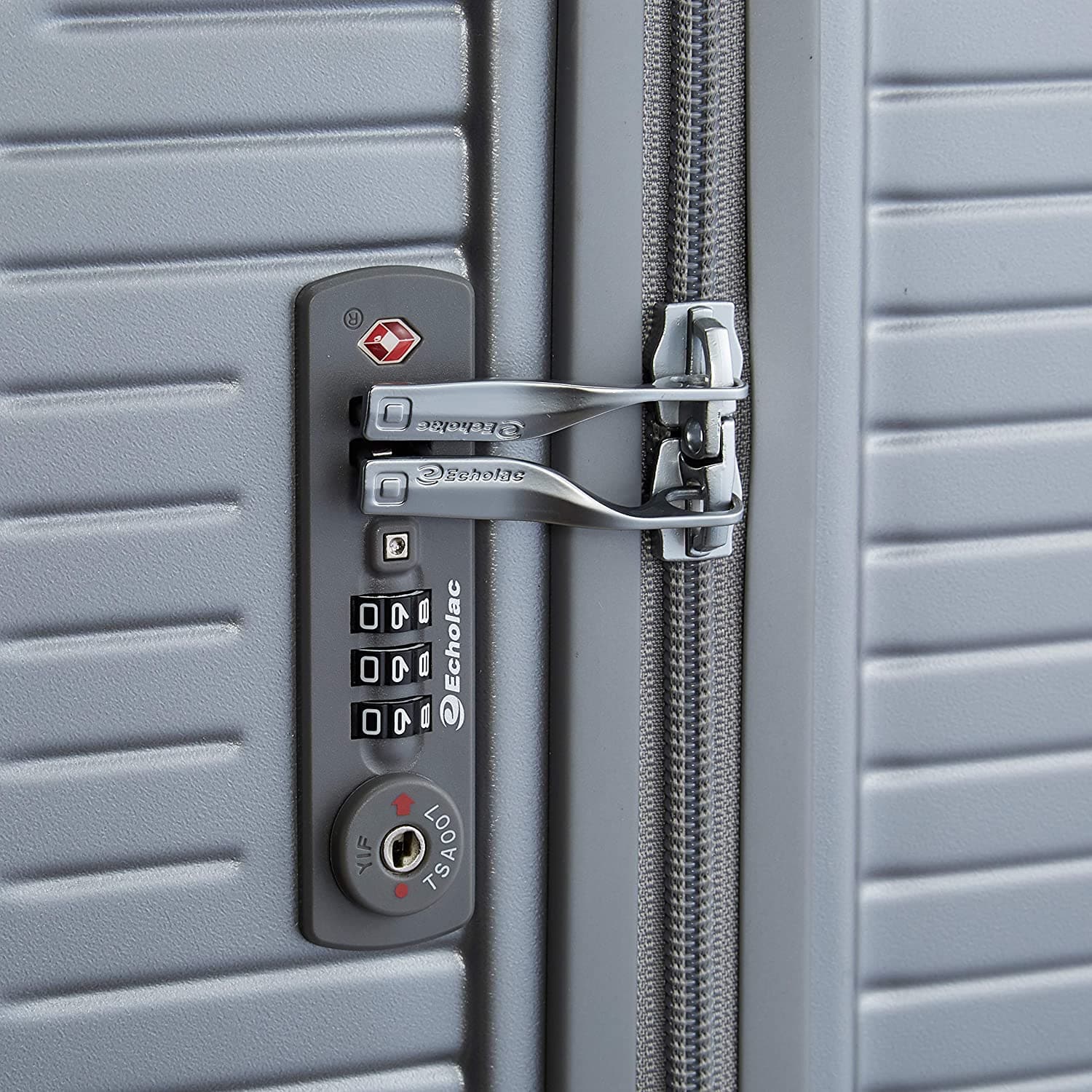 عربة أمتعة إيكولاك شوجون مقاس ٢٠ بوصة بأربع عجلات مزدوجة فضية - PC148 20 فضي