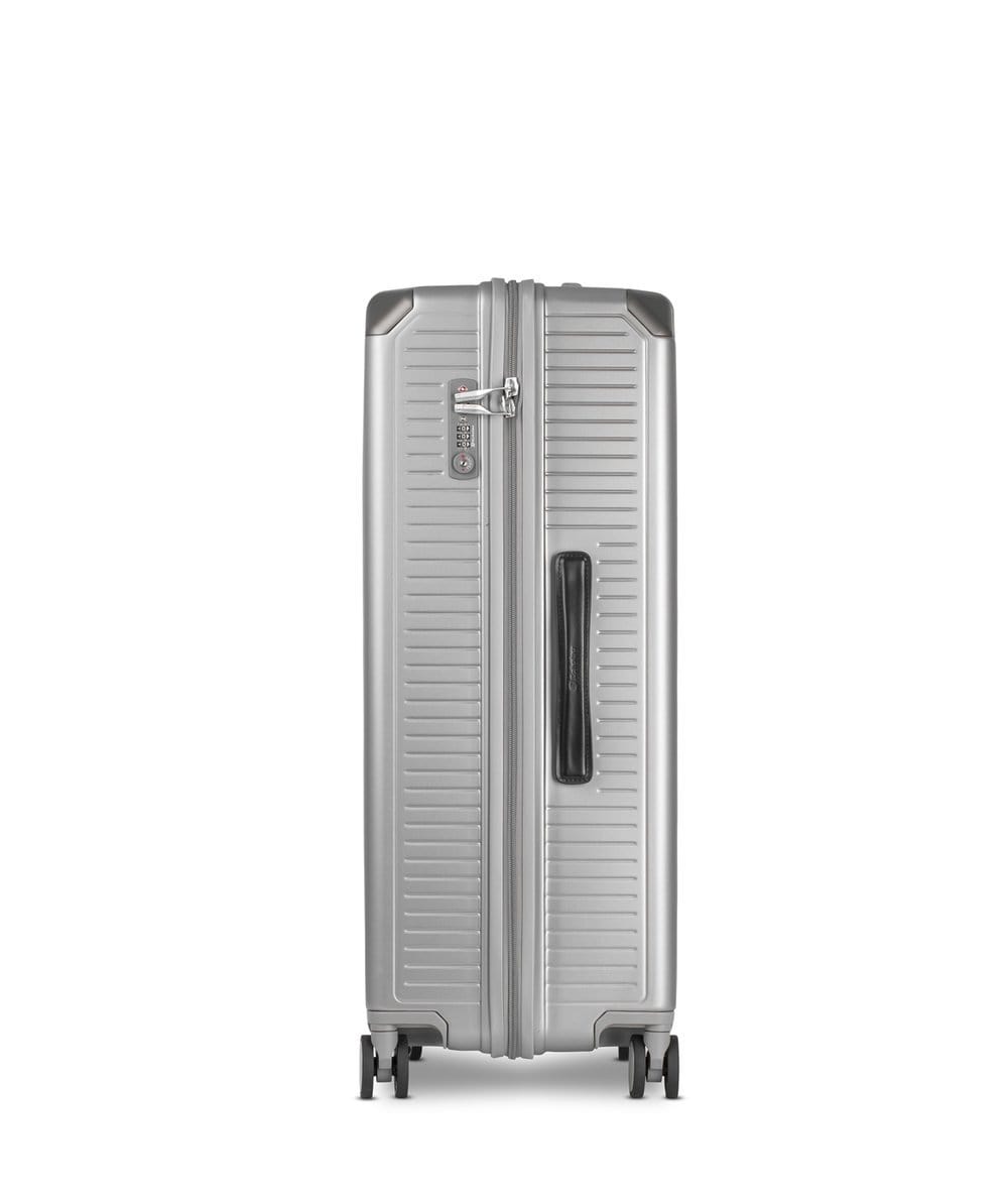 عربة أمتعة إيكولاك شوجون 28 بوصة بأربع عجلات مزدوجة لتسجيل الوصول باللون الفضي - PC148 28 فضي