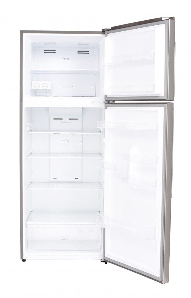 ثلاجة هوفر 600 لتر ببابين علويين ودرج لحفظ الخضراوات والفواكه سعة 1 لتر