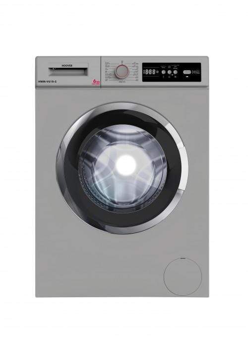 Hoover 6KG Washing Machine 1000RPM, Silver, HWM-V610-S ( Made in Turkey)