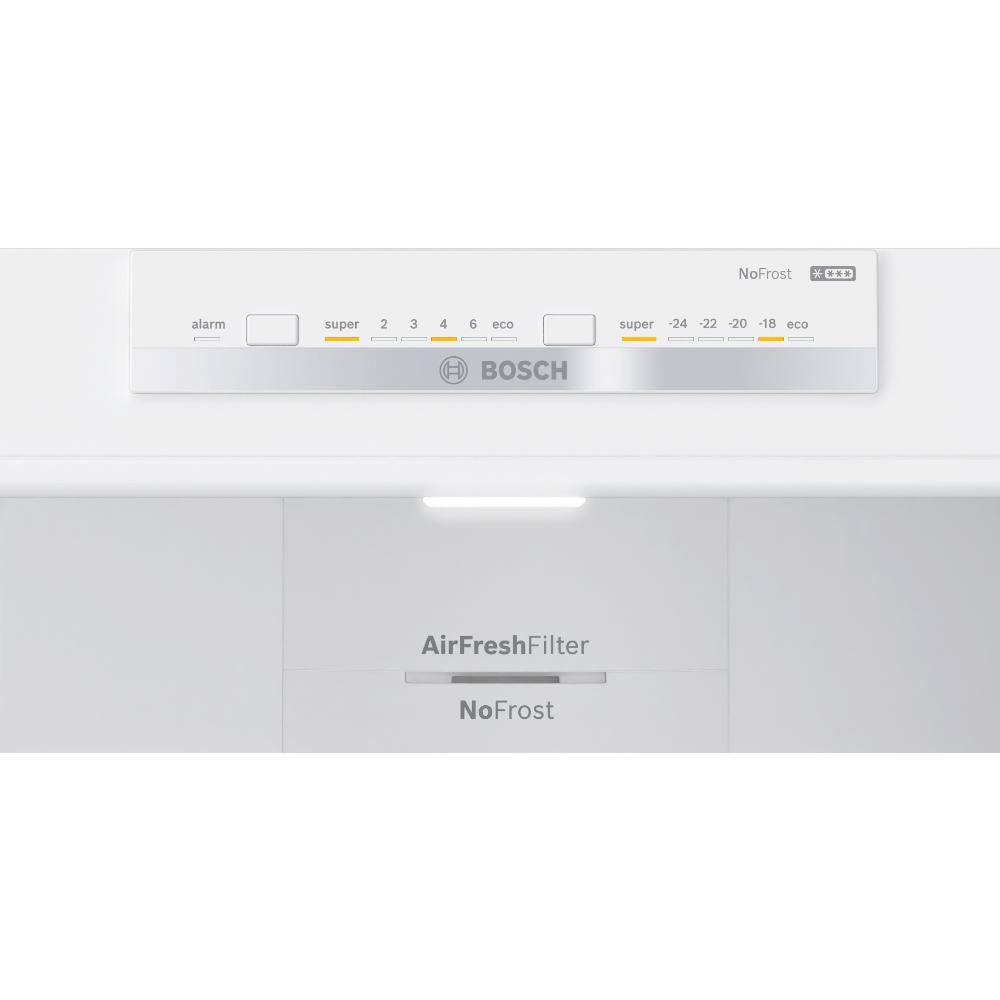 ثلاجة بوش من السلسلة 4 ذات الفريزر السفلي