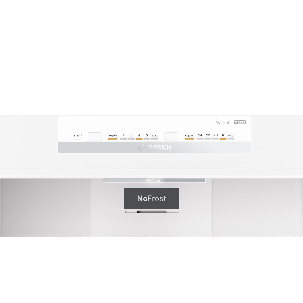 ثلاجة بوش من السلسلة 4 ذات الفريزر السفلي