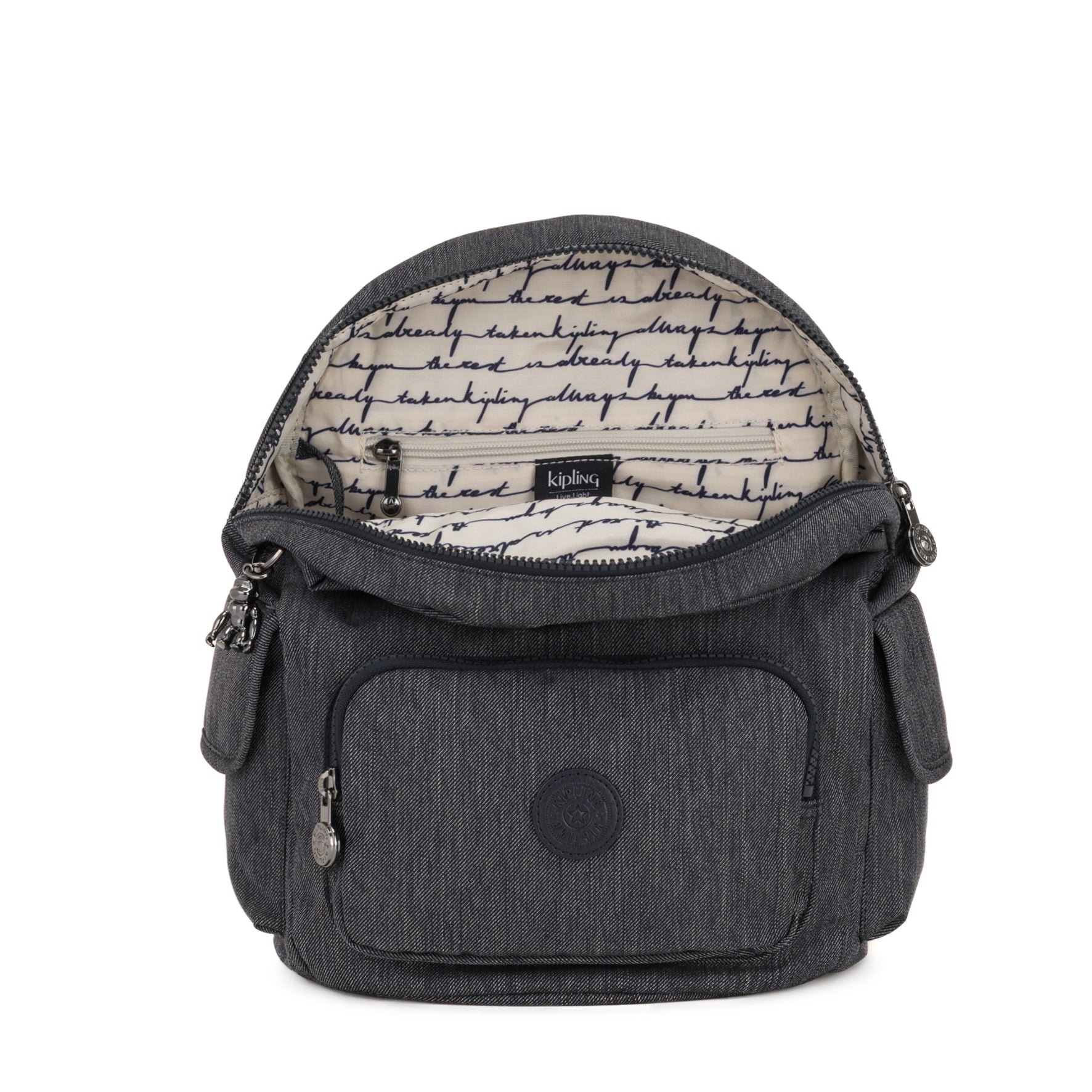 حقيبة ظهر Kipling City Pack S Active Denim صغيرة C2I3594-25E