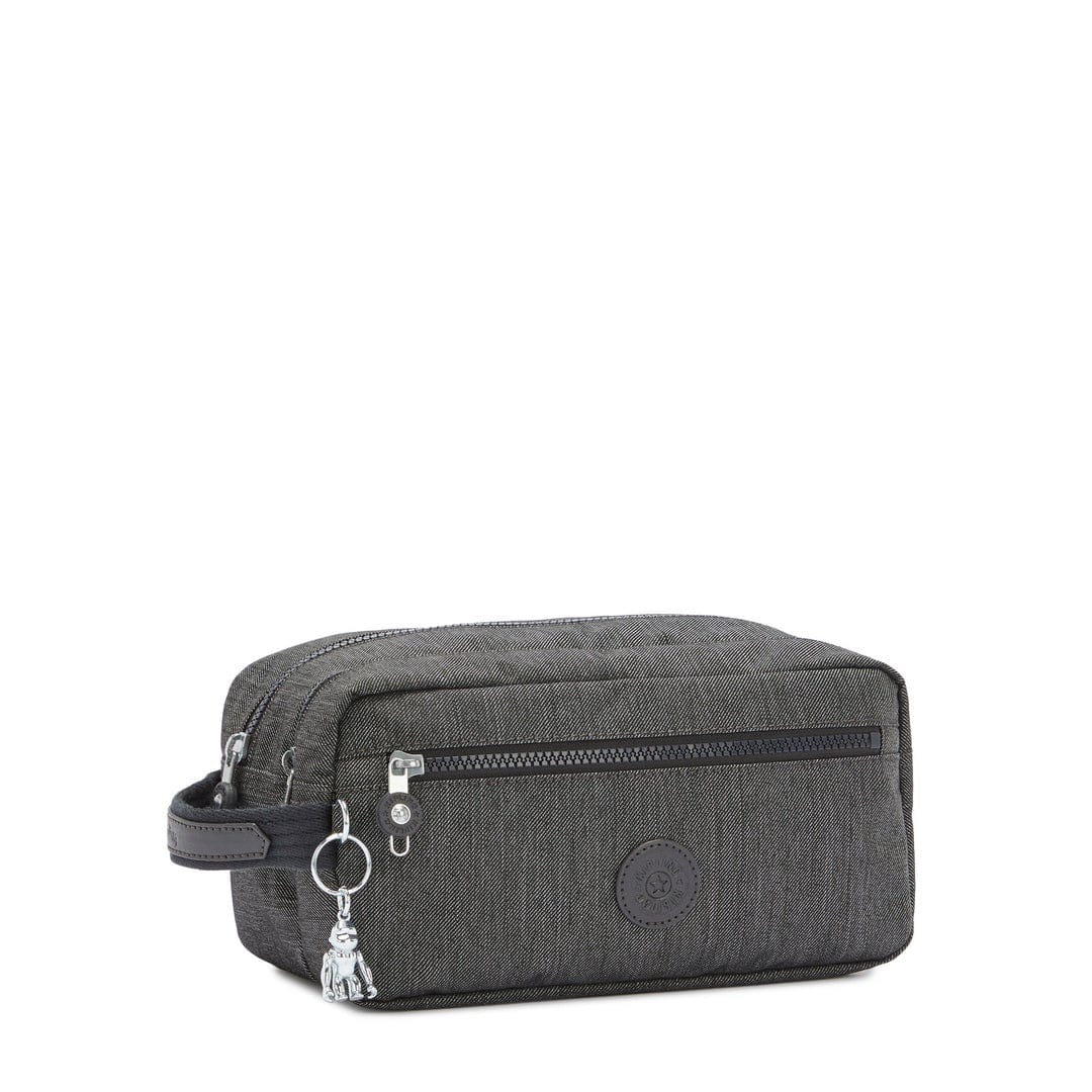 KIPLING-AGOT-Medium toiletry bag-Black Peppery-I3980-78S