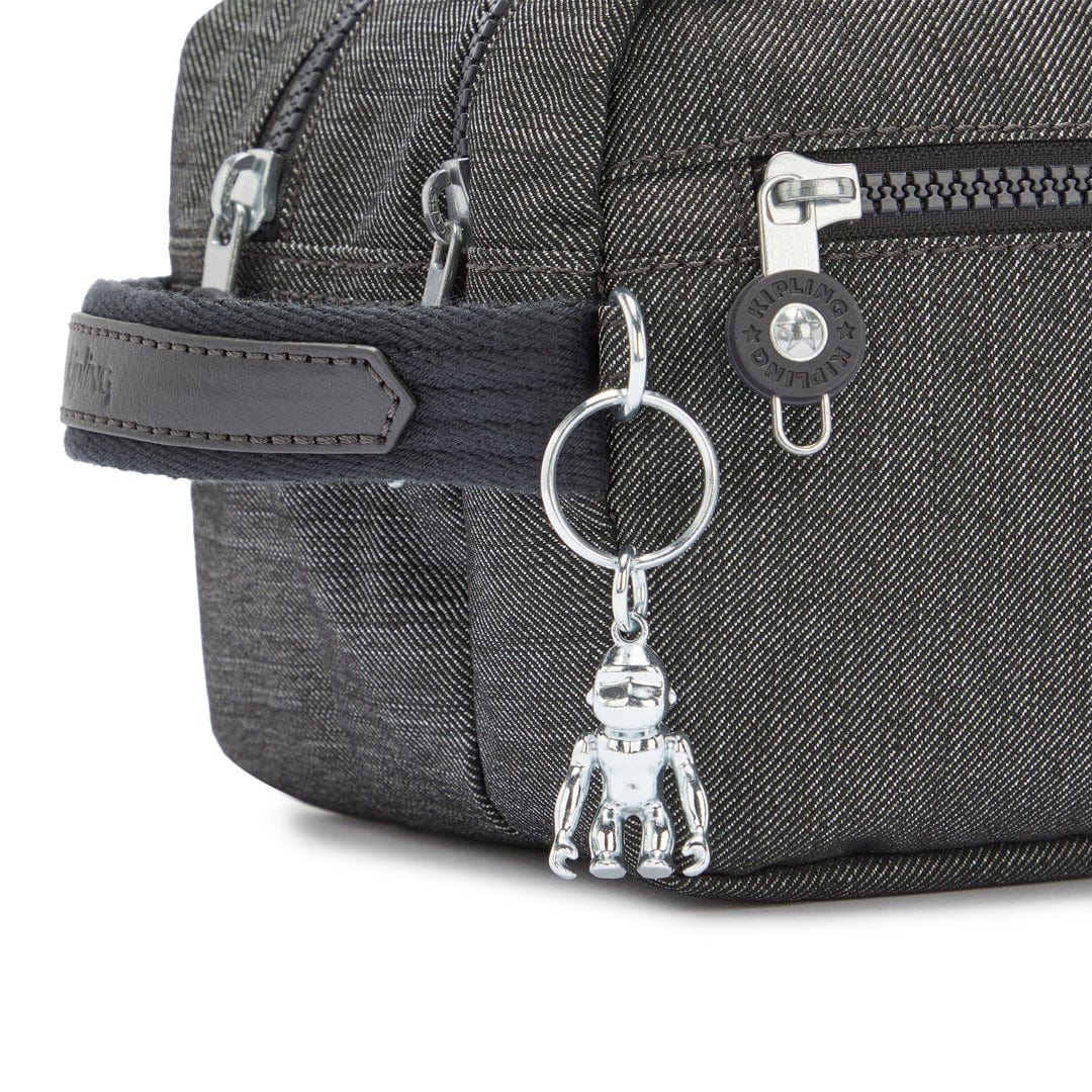 KIPLING-AGOT-Medium toiletry bag-Black Peppery-I3980-78S