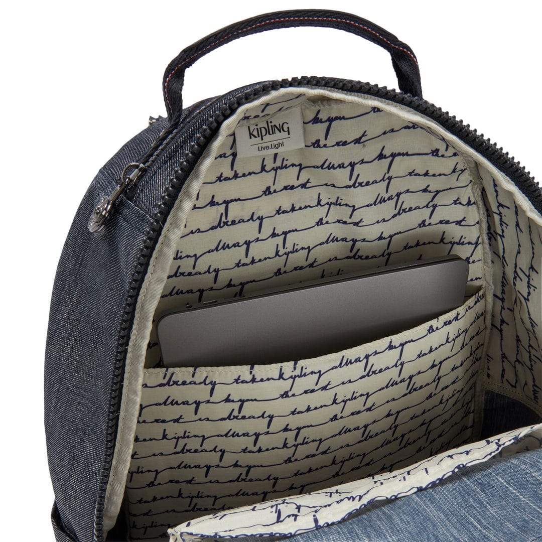 حقيبة ظهر كيبلينج سيول أكتيف دينم كبيرة C2I6363-25E