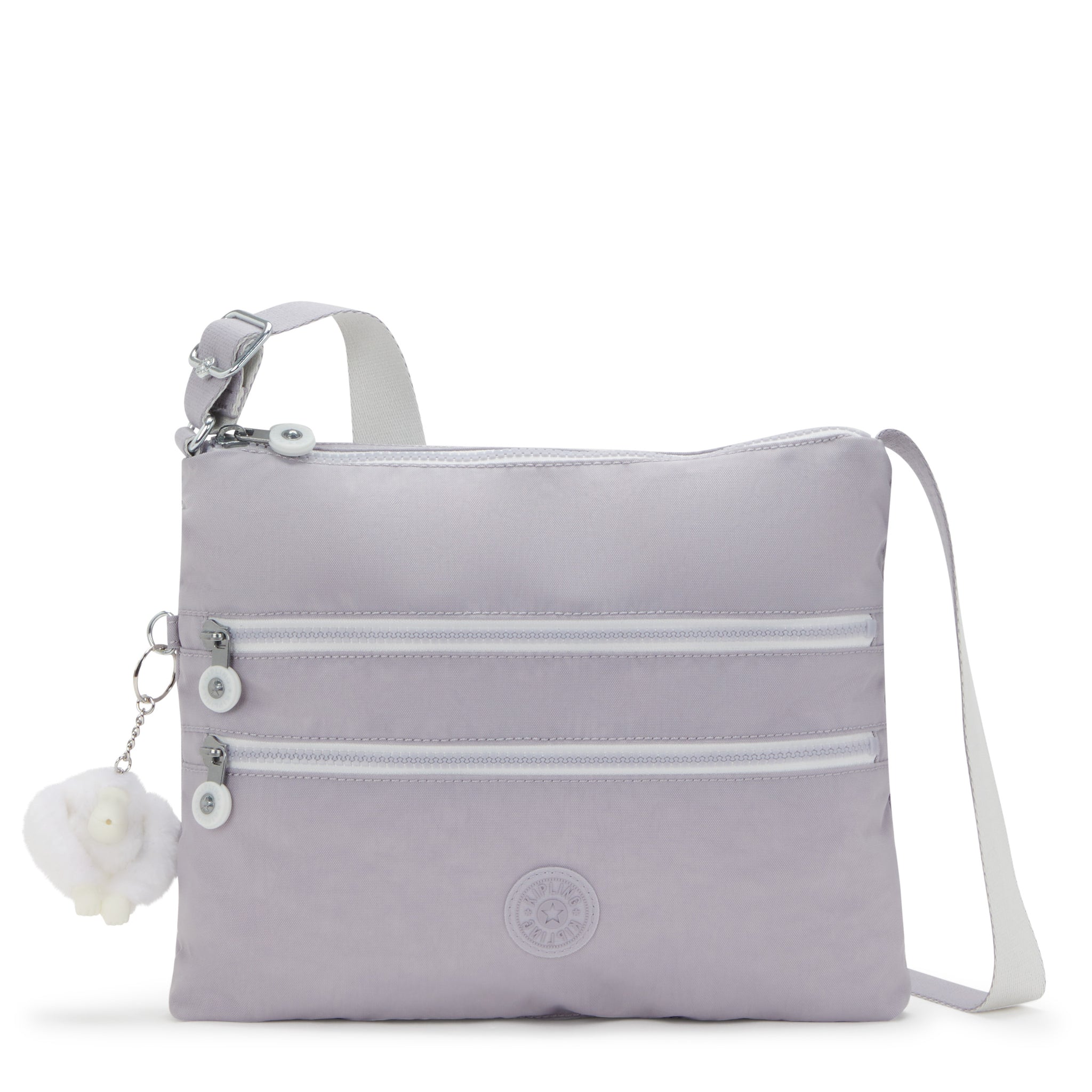 KIPLING-Alvar-Medium crossbody-Tender Grey-13335-1FB