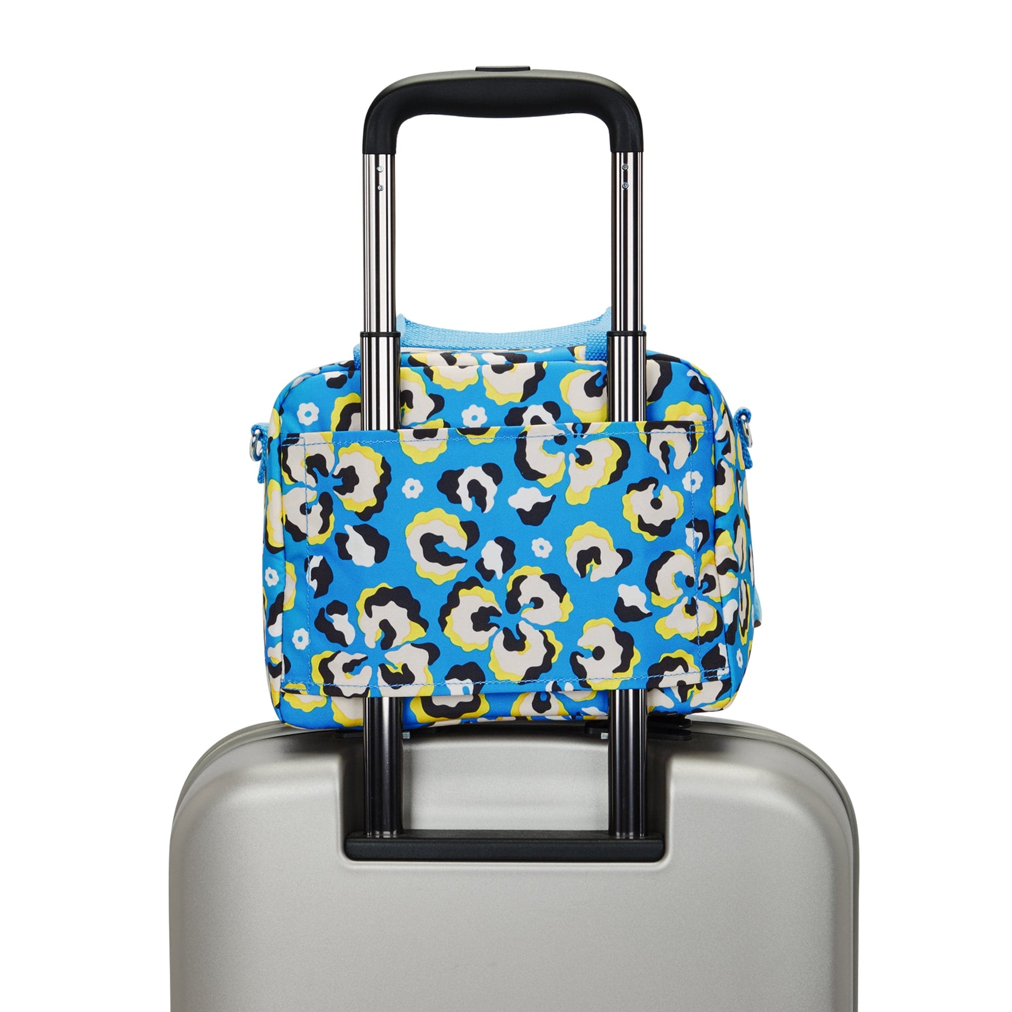 حقيبة غداء كبلينج مييو بنقشة جلد الفهد وكبيرة الحجم مع جراب عربة C2I2989-P2A