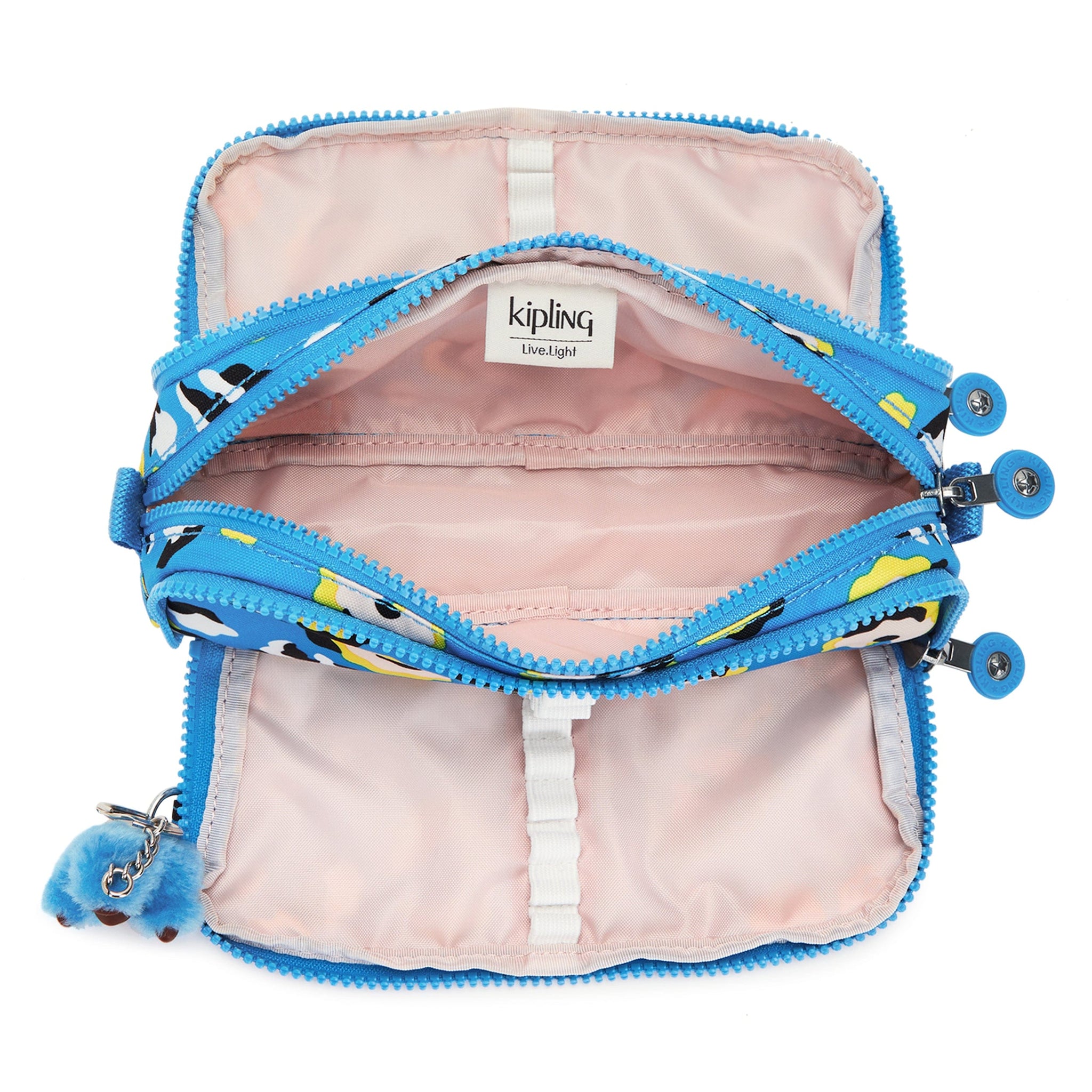 حافظة أقلام كيبلينج جيتروي كبيرة بتصميم زهور الفهد C2I3560-P2A