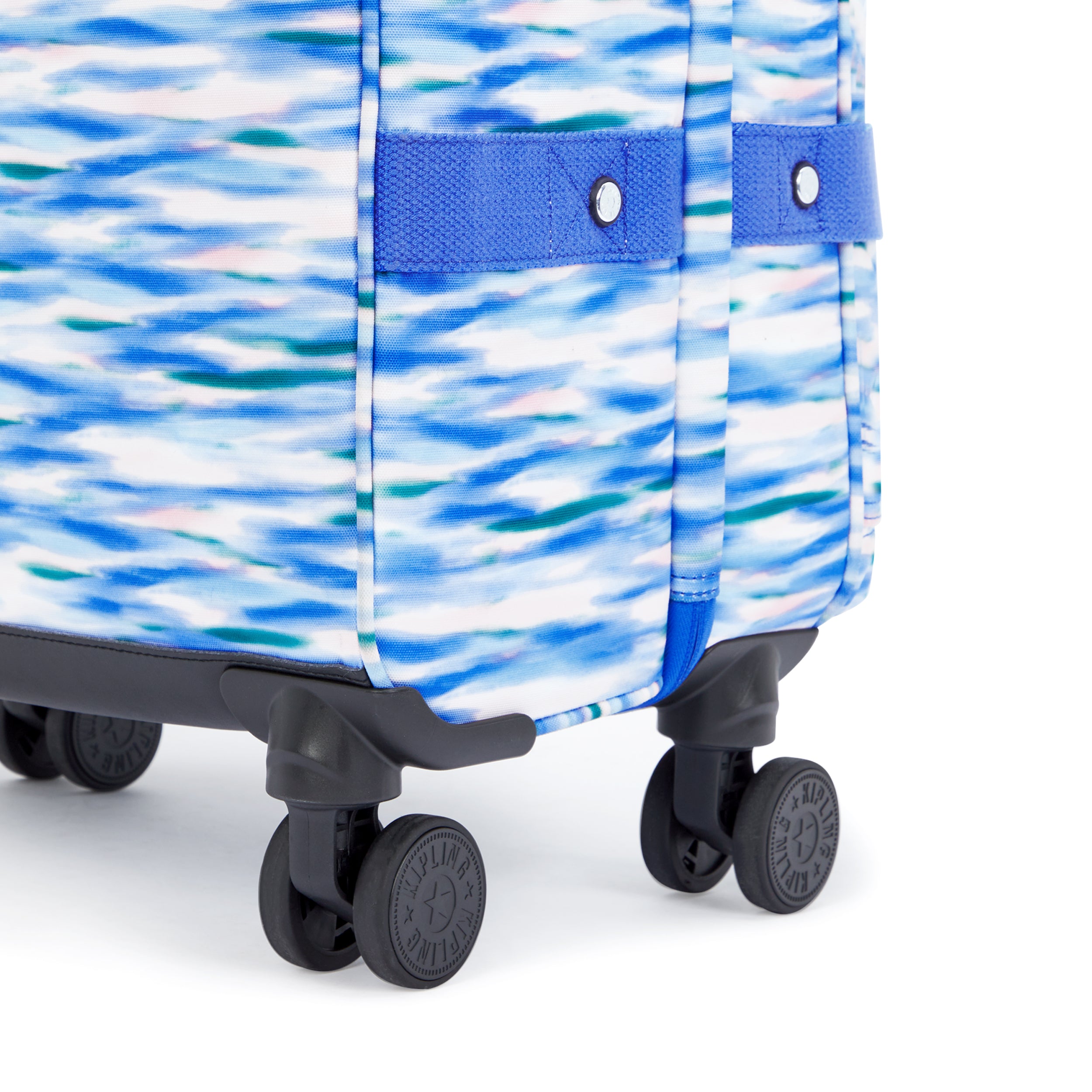 حقيبة سفر كيبلينج سبونتانيوس متوسطة الحجم بعجلات، لون أزرق مخفف، C2I4556-TX9