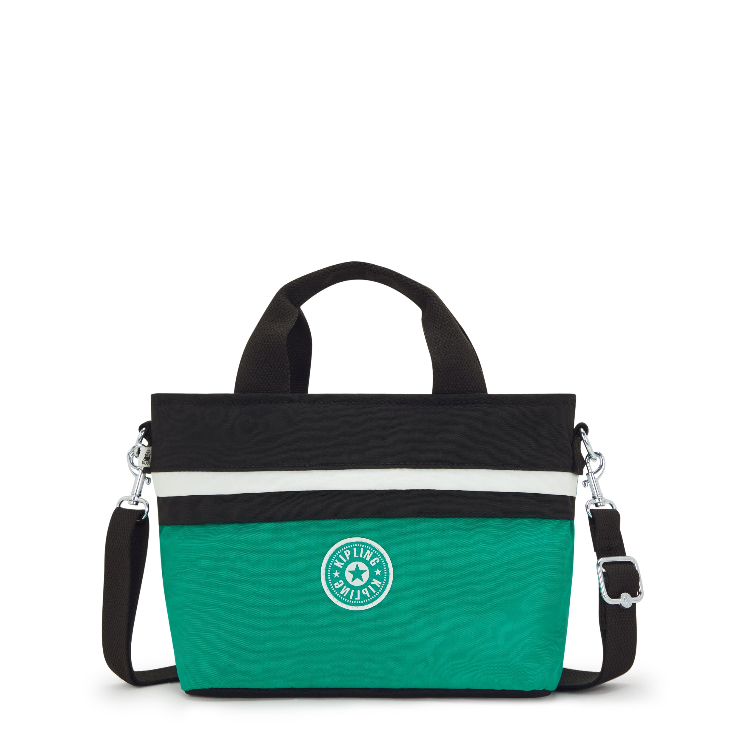 KIPLING-Minta-Small shoulder bag (with removable shoulder strap)-Deep G Black Bl-I6370-6NT