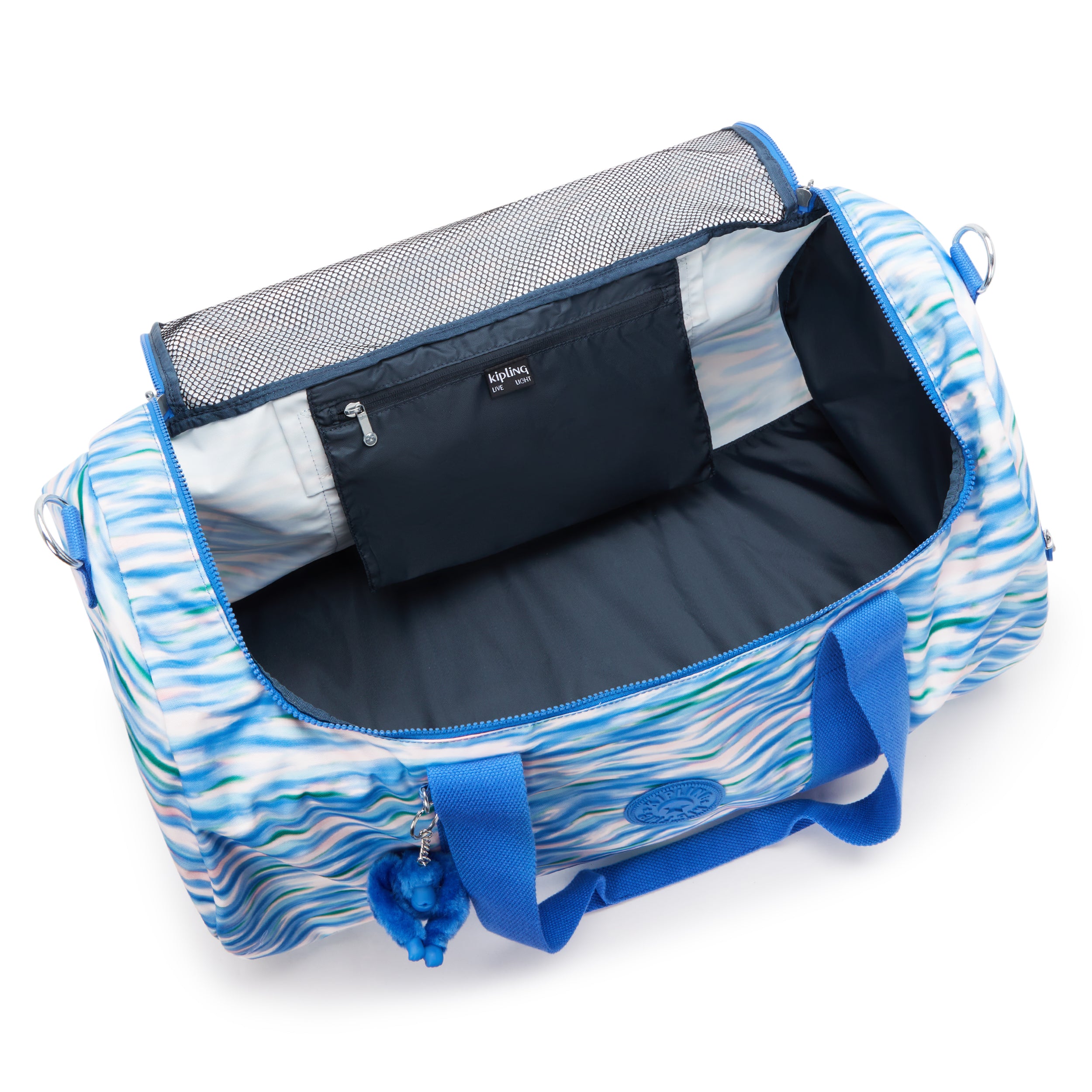 حقيبة كيبلينج أرجوس M كبيرة زرقاء مخففة لعطلة نهاية الأسبوع C2I6798-TX9