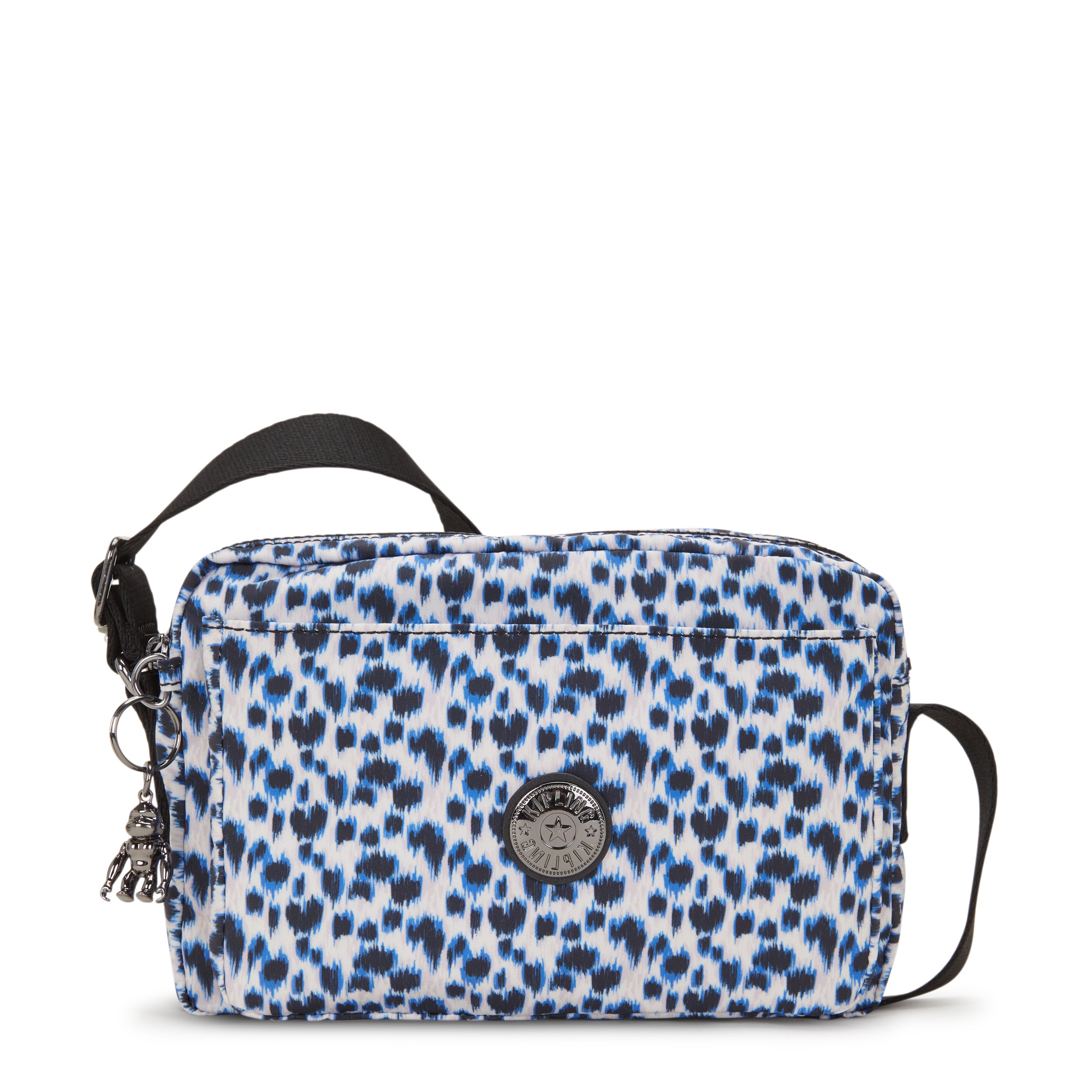 KIPLING-Abanu M-Medium crossbody-Curious Leopard-I6847-1HZ