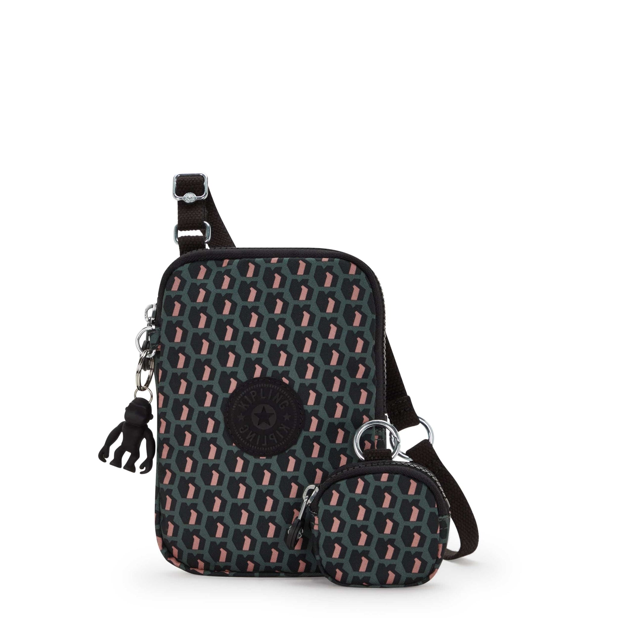 حقيبة هاتف Kipling Elvin 3D K باللون الوردي C2I7518-E1A