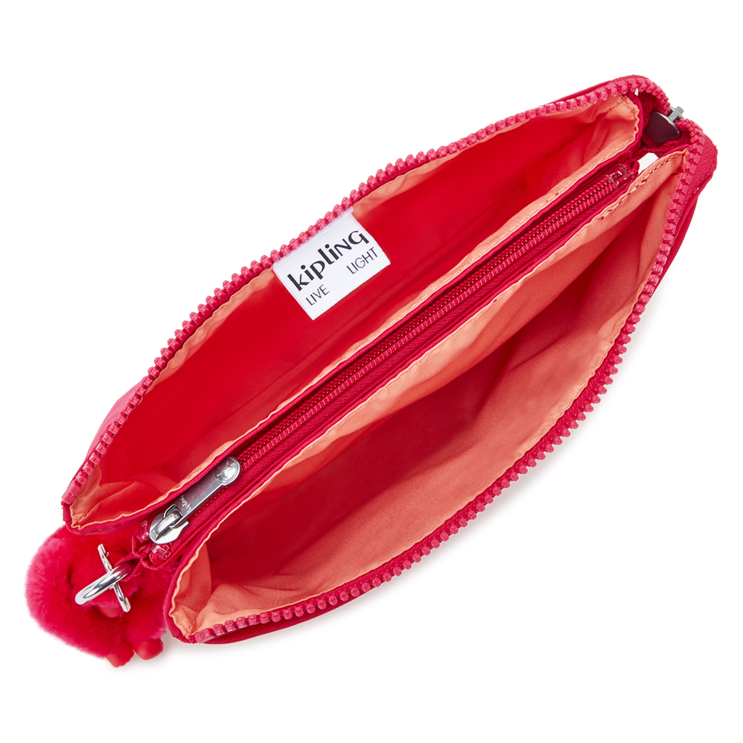 حقيبة كيبلينج ريري كونفيتي وردية كبيرة مع حزام كتف C2I7590-T73