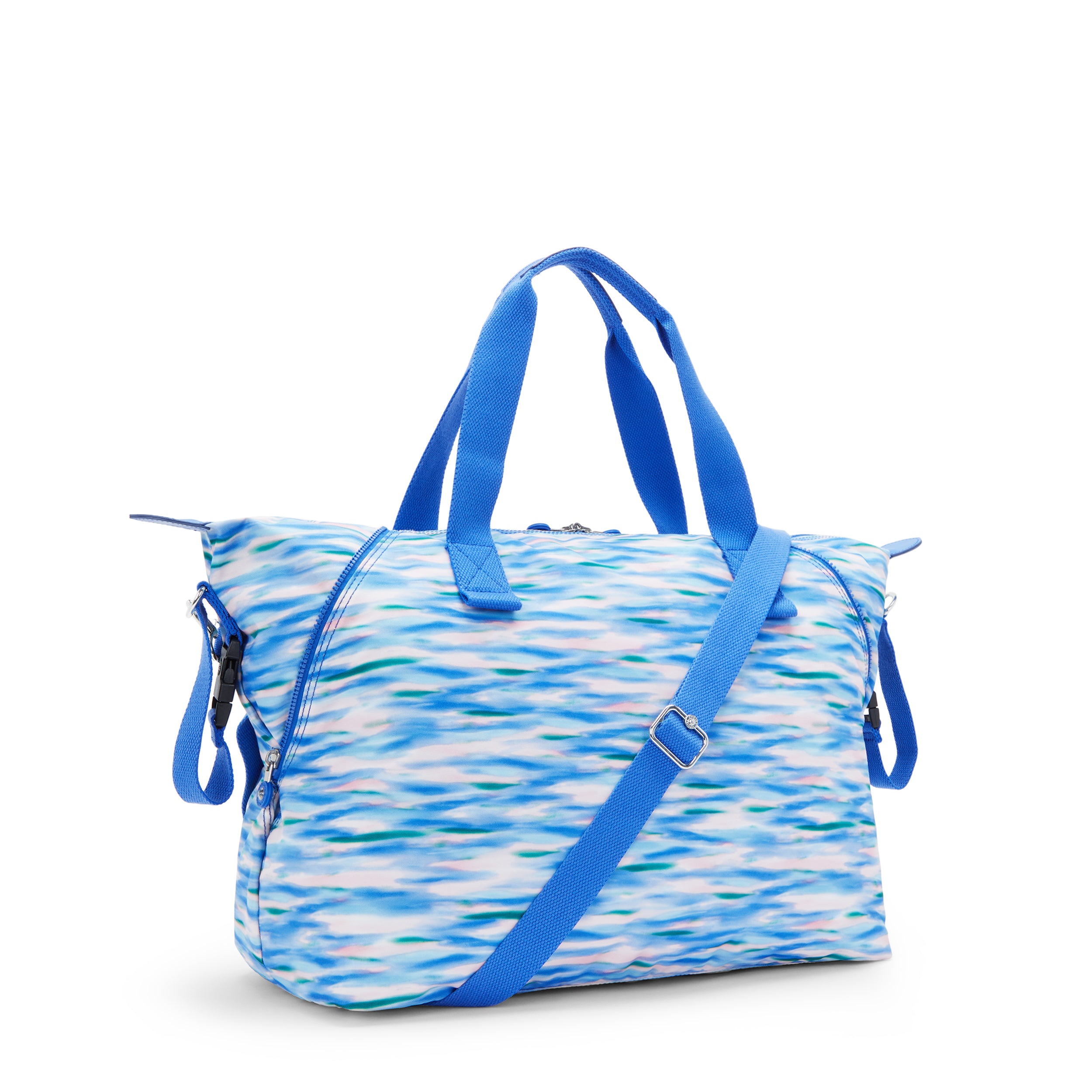 حقيبة أطفال Kipling Art M باللون الأزرق المخفف، حقيبة أطفال كبيرة مع حصيرة تغيير C2I7666-TX9