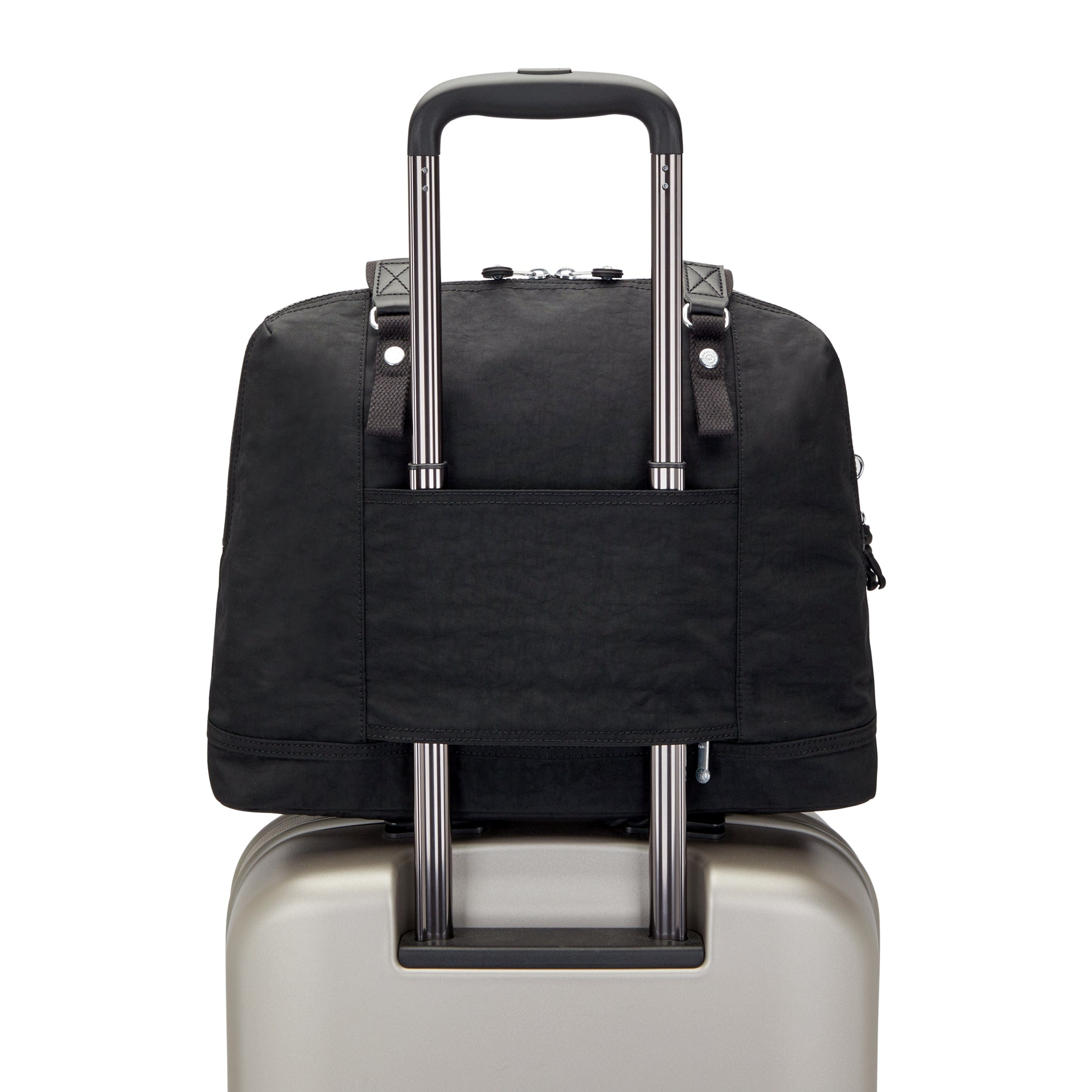 حقيبة كتف كبيرة من كيبلينج لينزا بلاك نوار C2I7870-P39