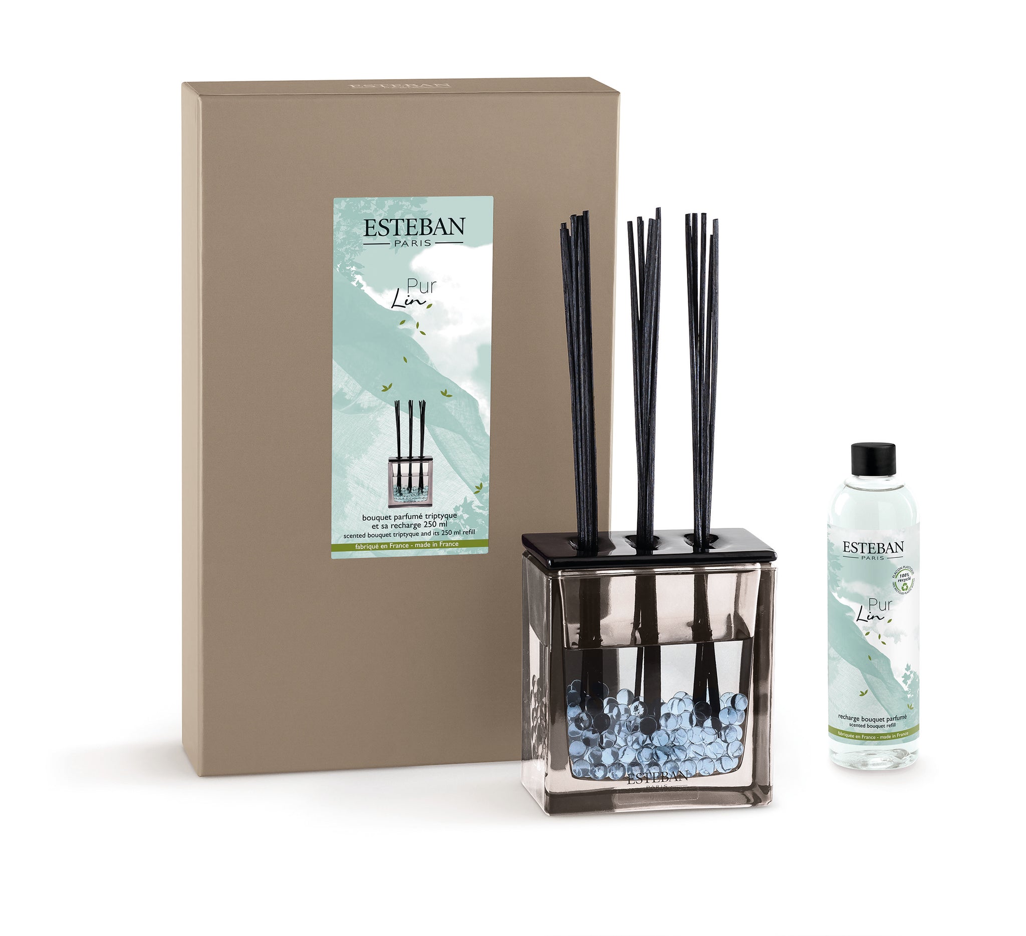 LIN-001 PUR LIN SCENT BOUQ TRIPTYQUE 250ML REFILL