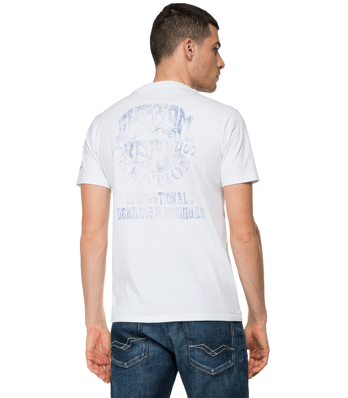 تي شيرت Replay Crewneck من Custom Creations