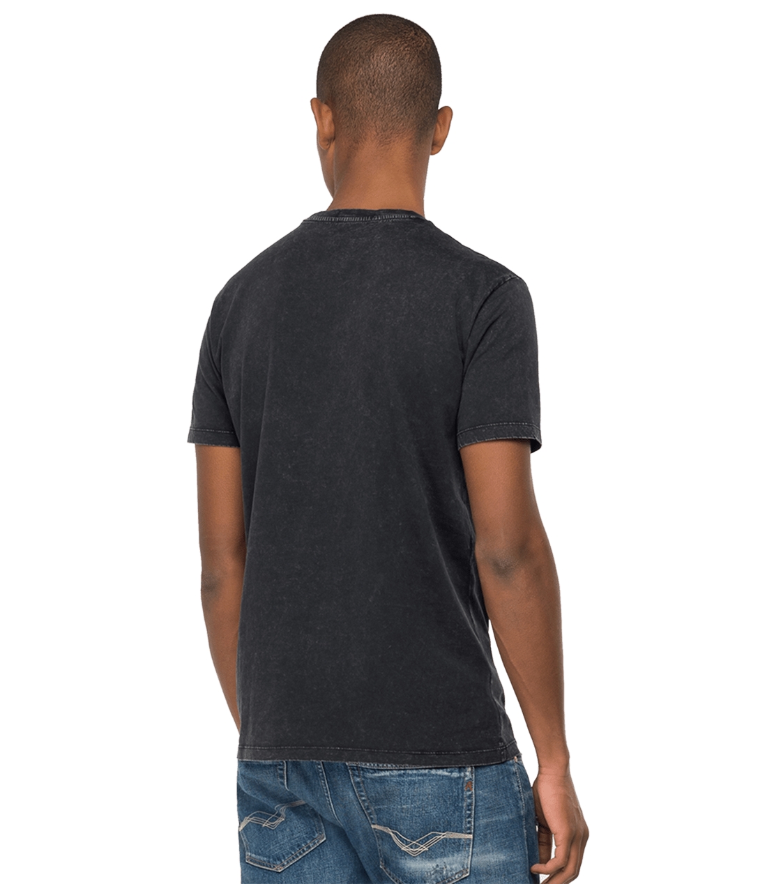 تي شيرت بياقة دائرية مطبوع عليه شعار جولة بلاتينيوم لعام ١٩٨٧