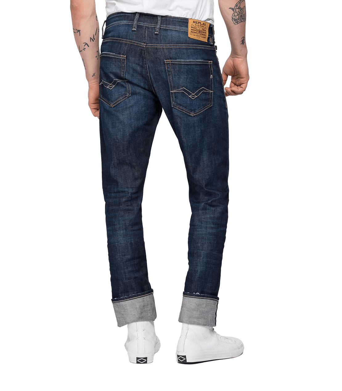 بنطال جينز غروفر بقصّة مستقيمة