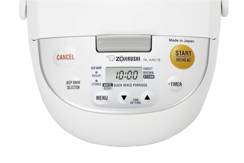 جهاز طهي الأرز الإلكتروني من زوجيروشي، سعة 1.8 لتر - بيج