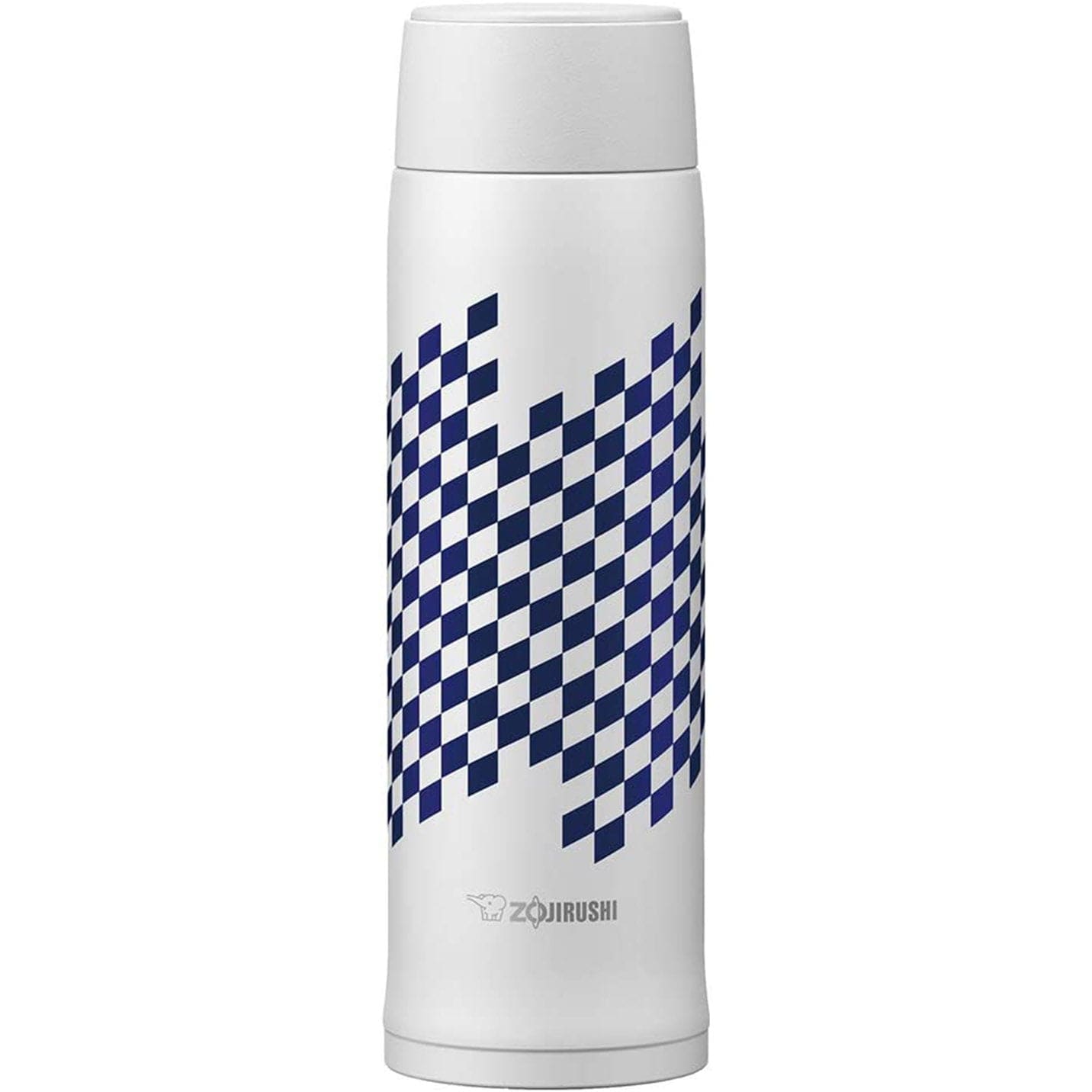 Zojirushi Stainless Steel Vacuum Insulated Mug, 16-Ounce, Ichimatsu White