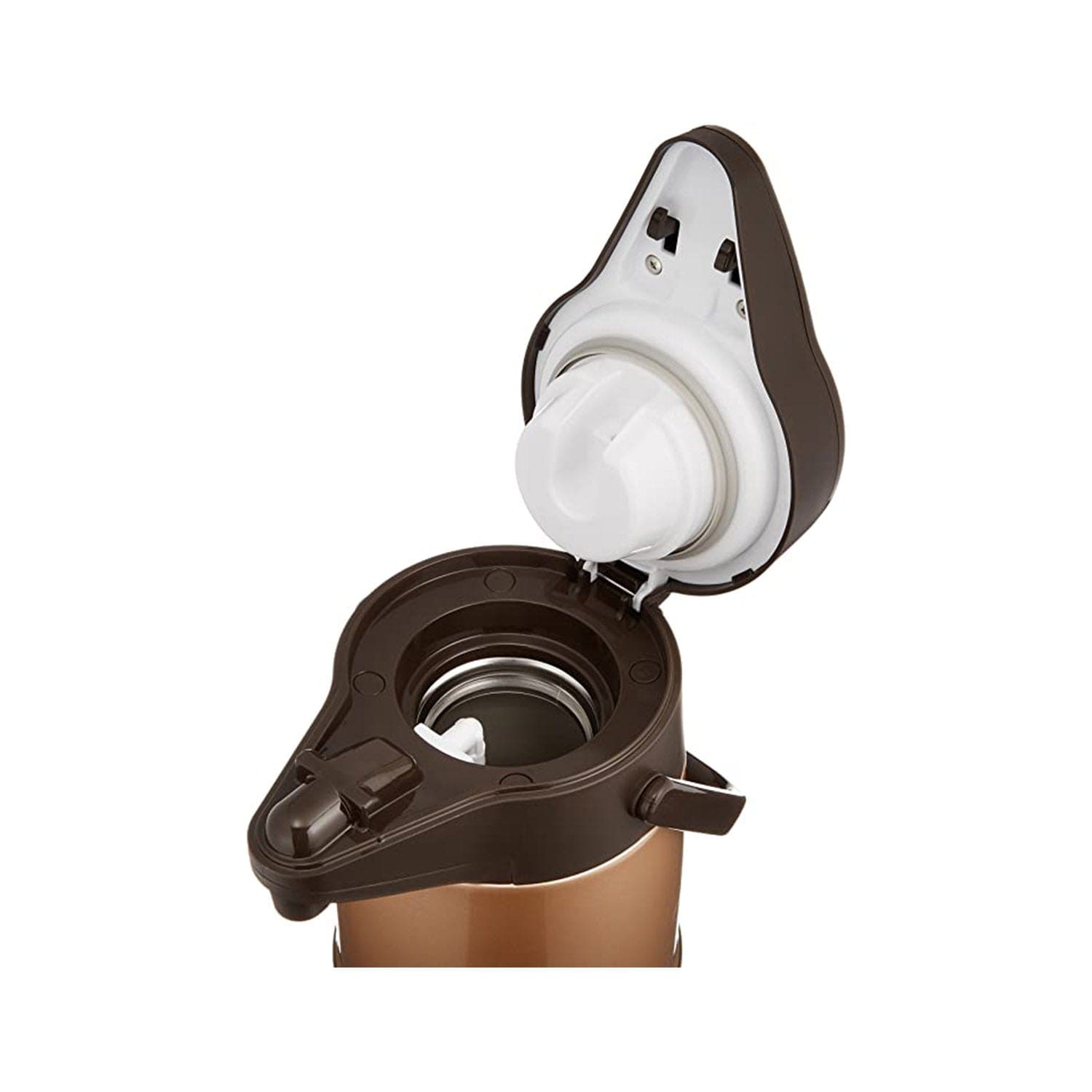 موزع مشروبات من الفولاذ المقاوم للصدأ من زويجروشي إيربوت، سعة 2-2 لتر، بيج ذهبي