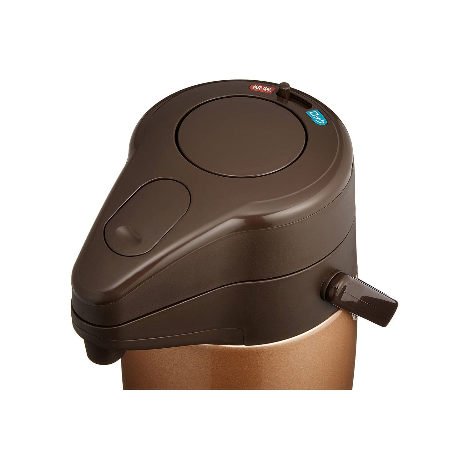 موزع مشروبات من الفولاذ المقاوم للصدأ من زويجروشي إيربوت، سعة 2-2 لتر، بيج ذهبي