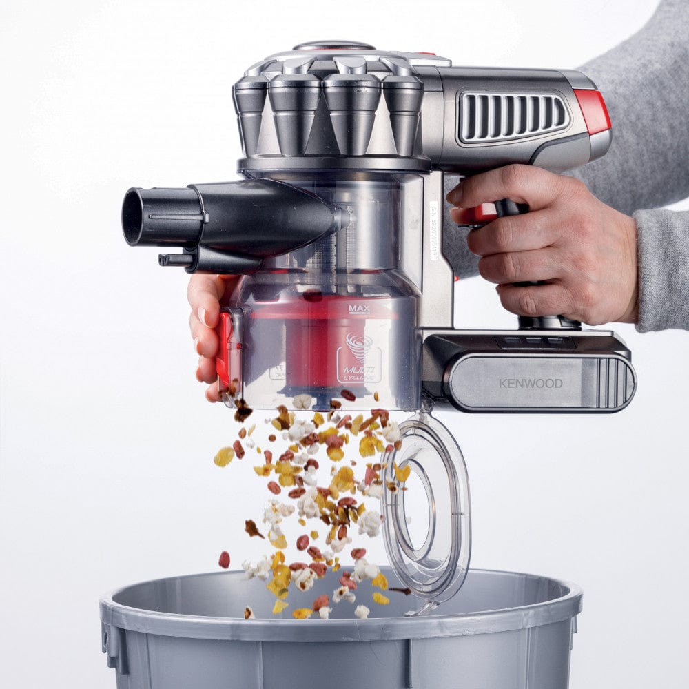 مكنسة كينوود اللاسلكية 2 في 1، عصا يدوية وعصا