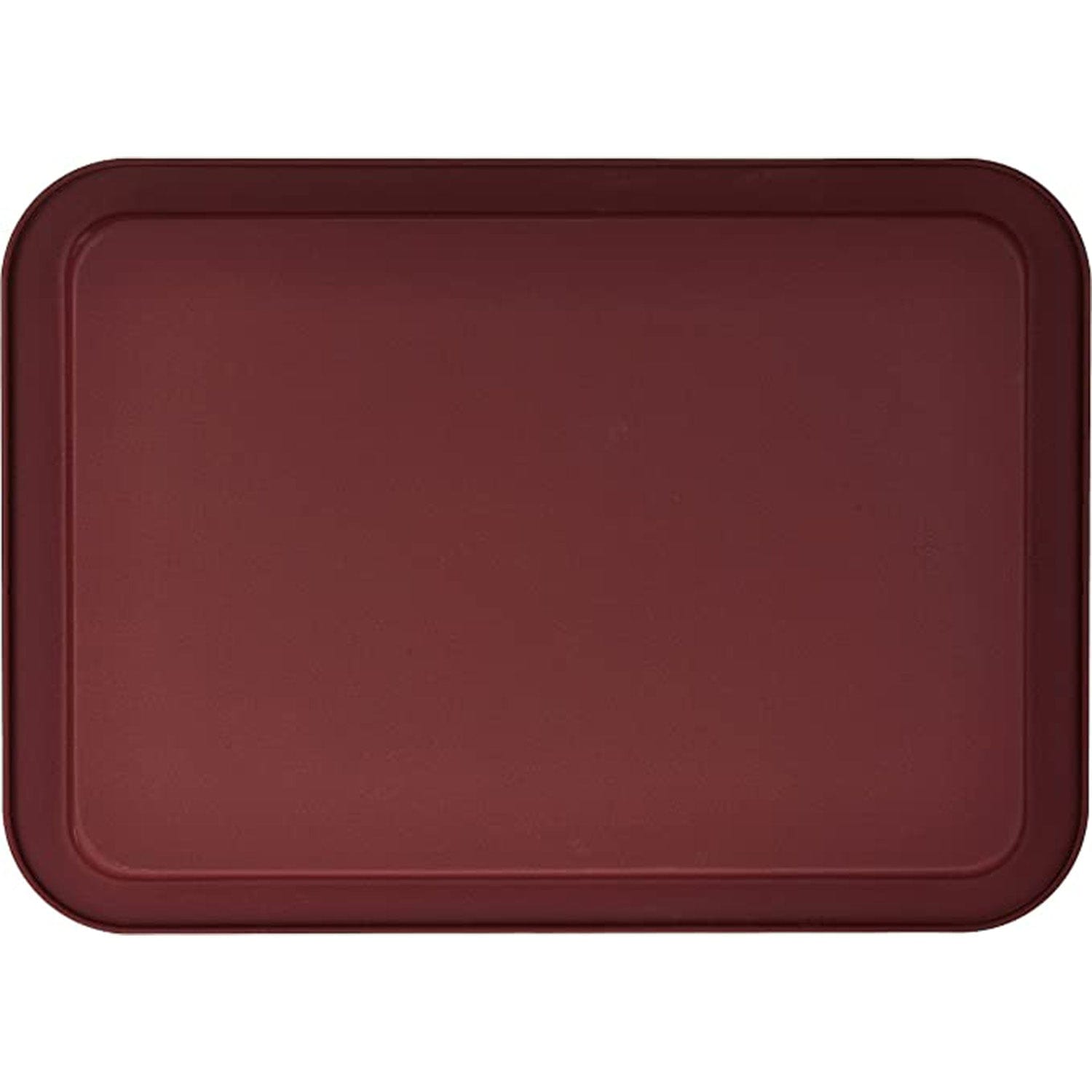 Tognana Porcellane Rectangular Oven Universal Carbon Steel Baking Tray, Oven, Rectangular, Grey, Red, Carbon Steel, Enamel