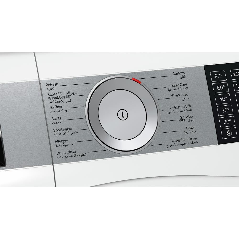 غسالة ومجفف بوش تحميل أمامي سعة 10/6 كجم