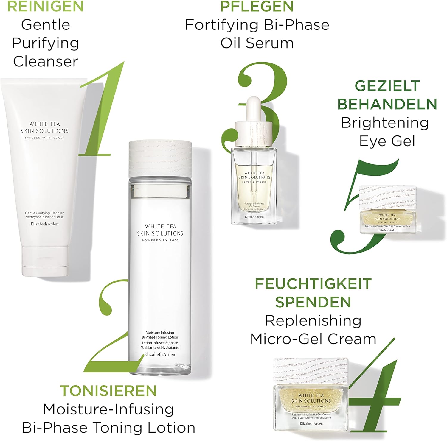 كريم جل مغذي للبشرة بالشاي الأبيض من إليزابيث آردن، 50 مل