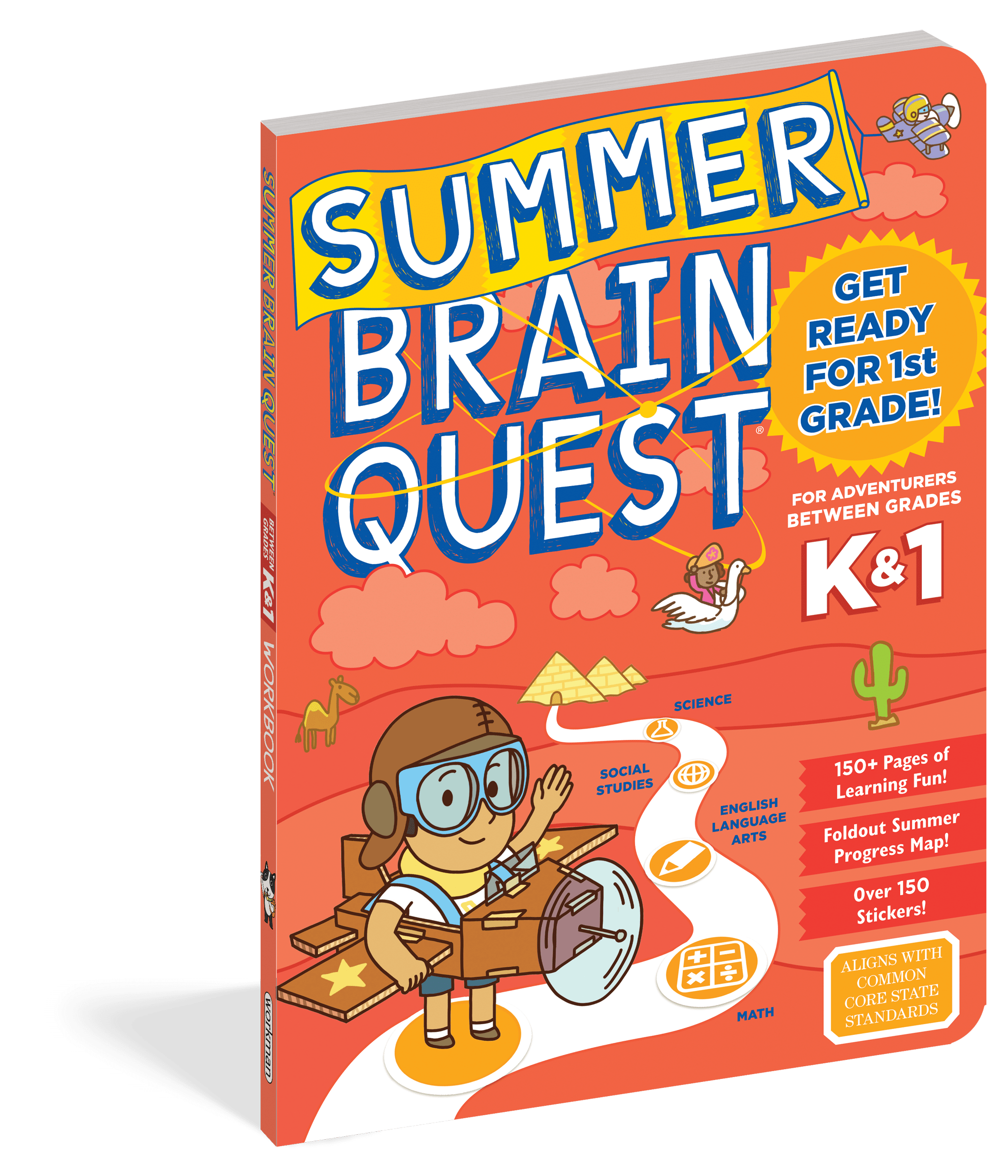 Summer Brain Quest: Between Grades K & 1 - Jashanmal Home