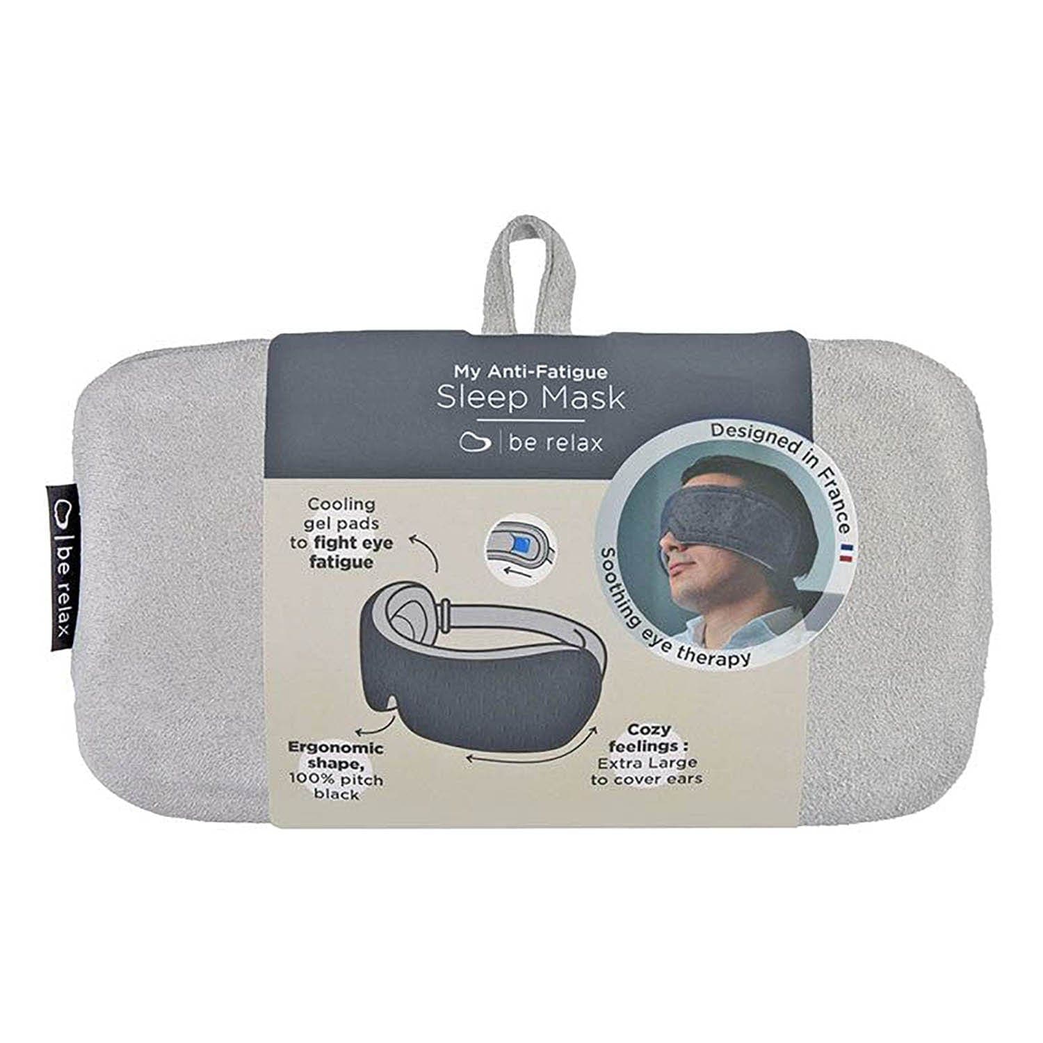Be Relax My Anti Fatigue Sleep Mask - Grey - 1001300045 - Jashanmal Home