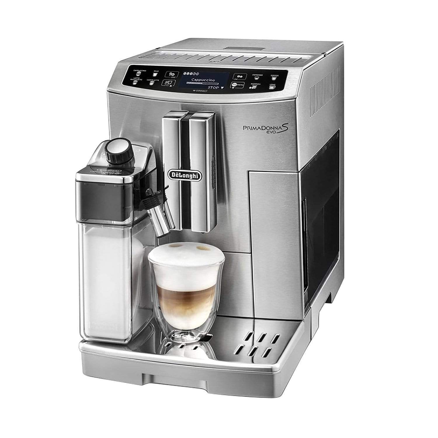 De'Longhi Primadonna Evo Coffee Machine - Metal - ECAM510.55.M - Jashanmal Home