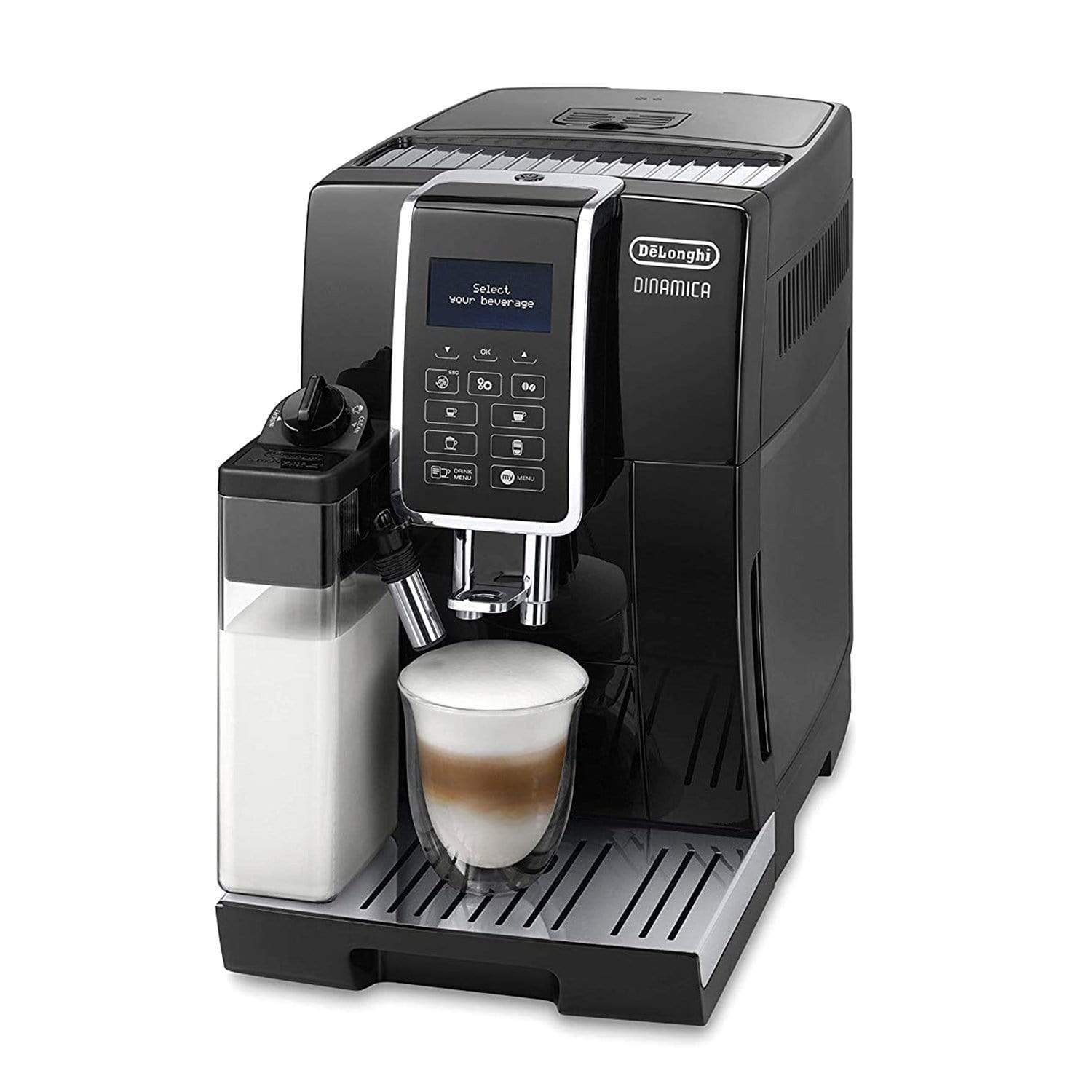 De'Longhi Fully Automatic Coffee Machine Black - ECAM350.55.B - Jashanmal Home