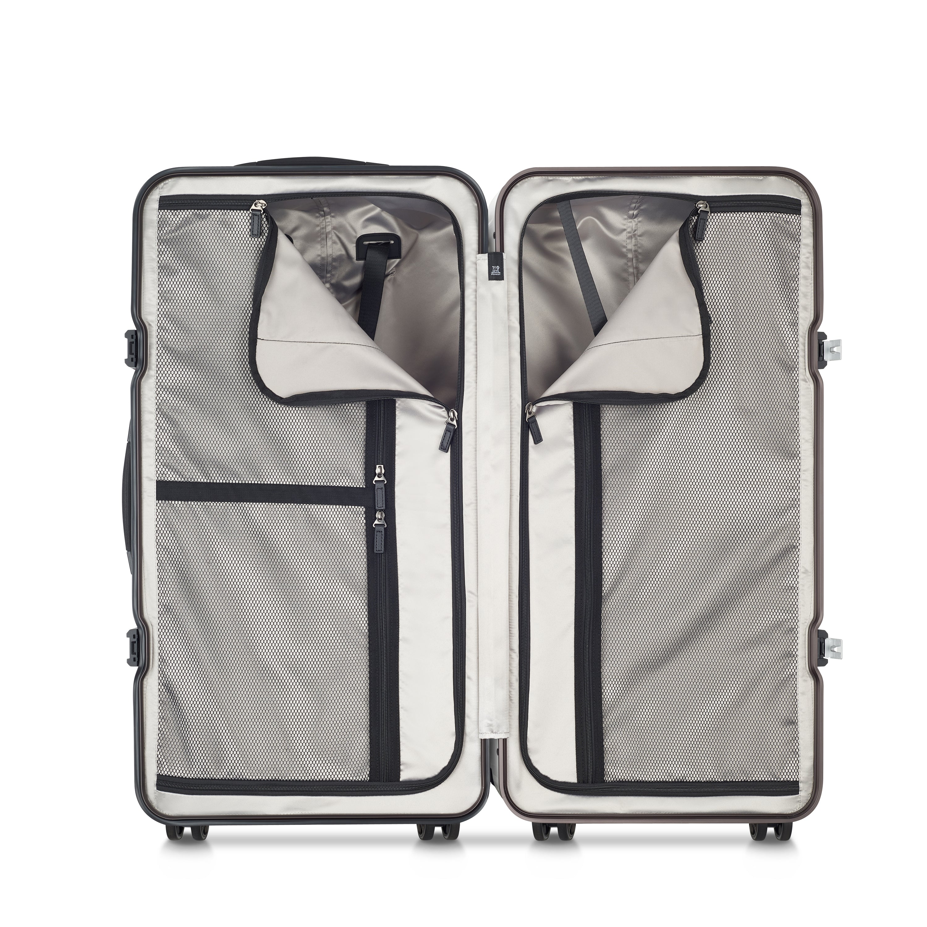 عربة بيجو فوياجيز ترافل 73 سم صلبة بأربع عجلات مزدوجة لتسجيل الوصول وصندوق الأمتعة