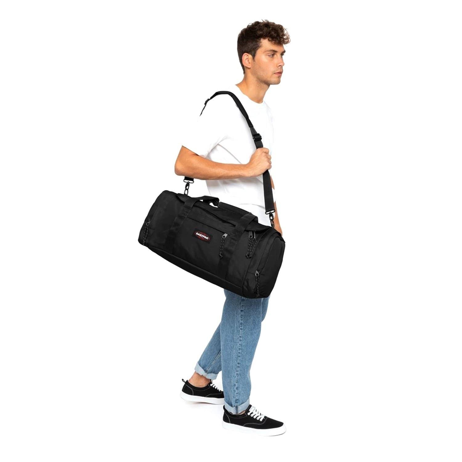 حقيبة دافل صغيرة إيست باك ريدر إس + سوداء - EK00081D0081