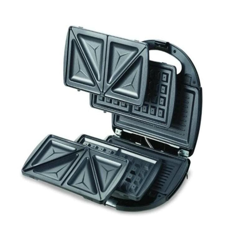 Kenwood Sandwich Maker 3IN1 BLack SMM01A0BK - Jashanmal Home