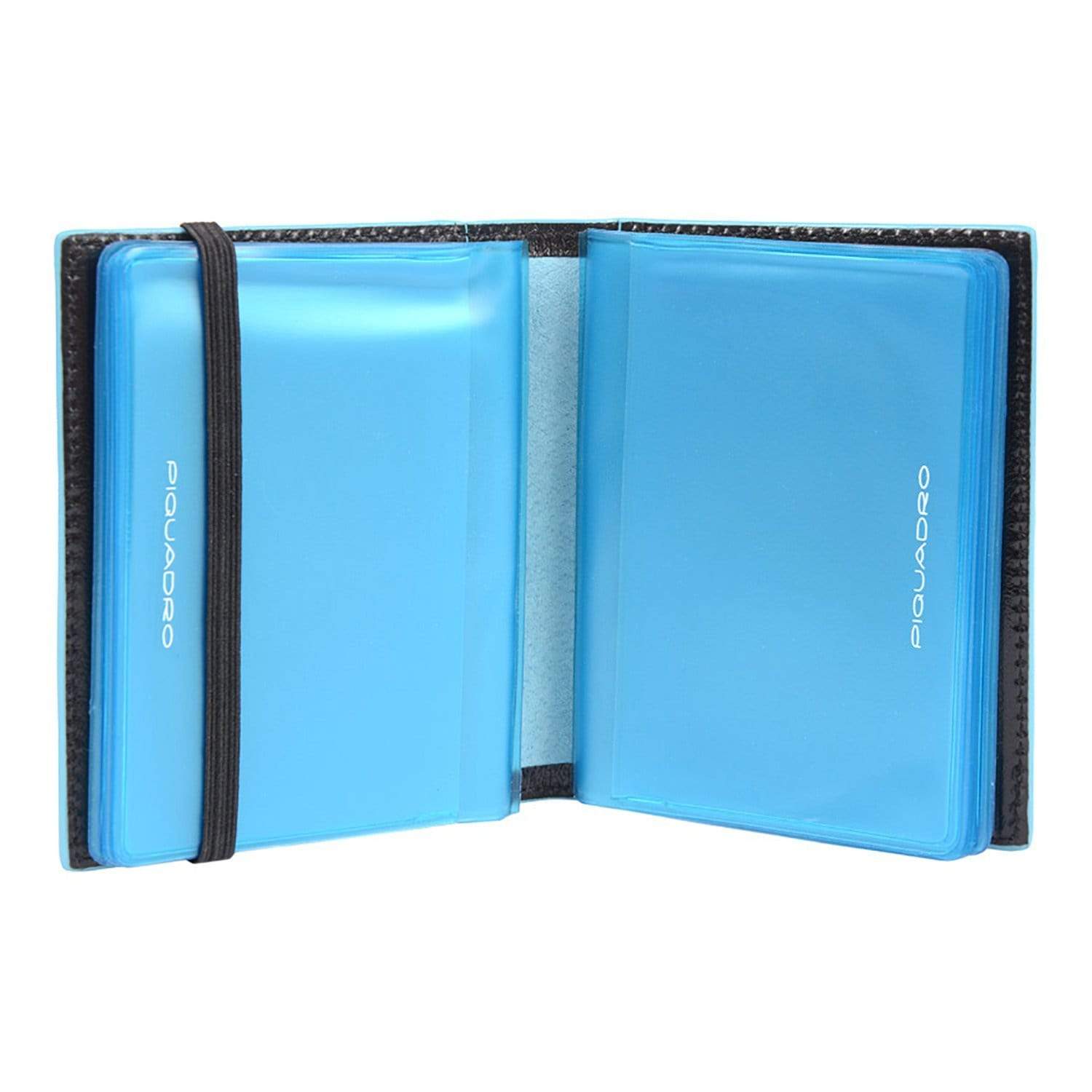 Piquadro Blue Square Credit Card Holder - Black - PP1395B2/N - Jashanmal Home