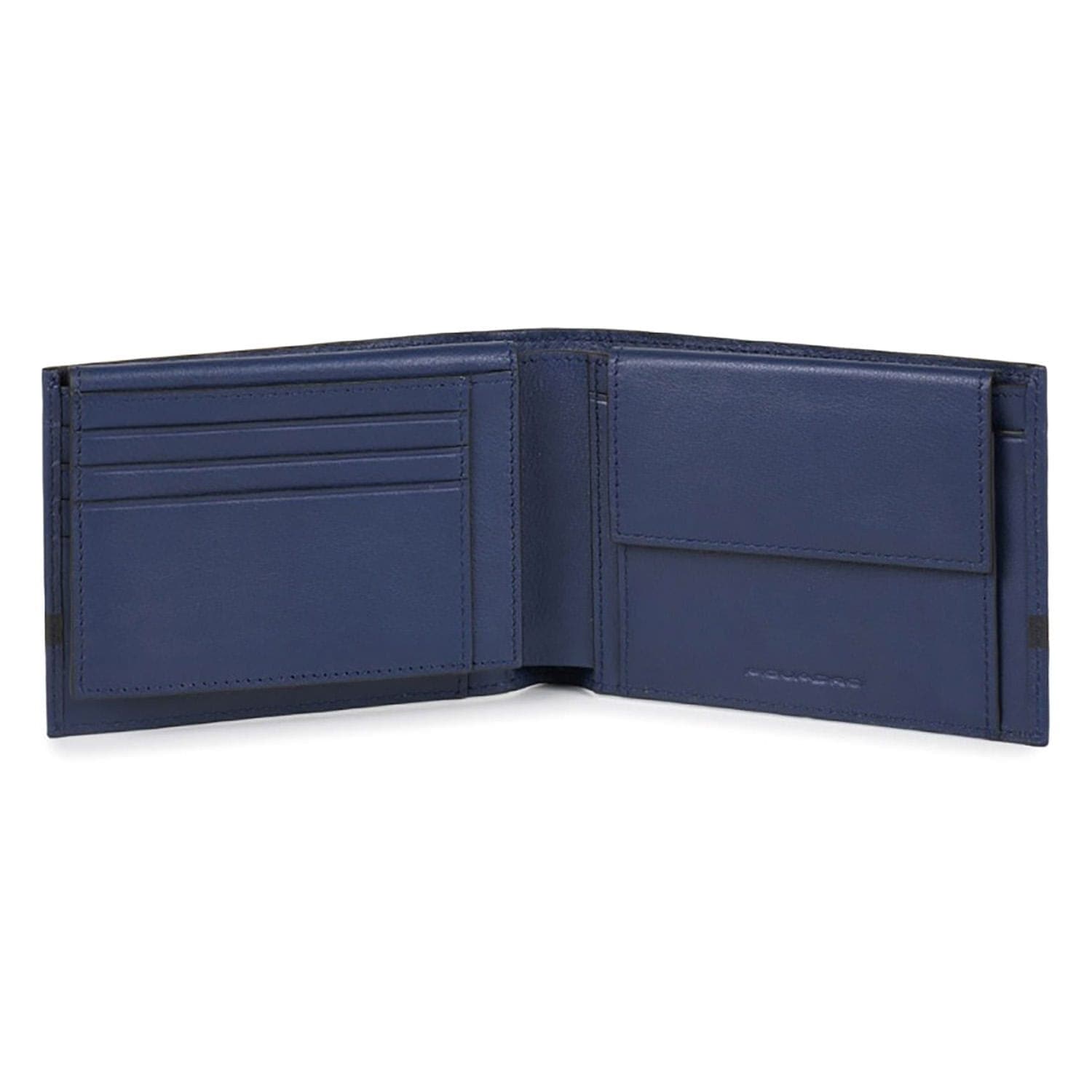 Piquadro Setebos Men's Wallet with Flip Up Id Window - Blue - PU1392S96R/BLU - Jashanmal Home