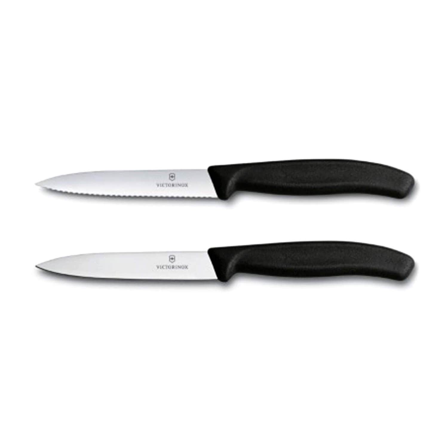 Victorinox 2 Piece Swiss classic Paring Knife Set - Black - 6.7793.B - Jashanmal Home