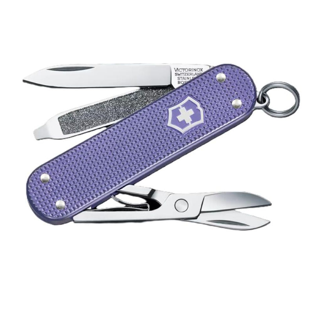 Victorinox  Classic Sd Alox 58 Mm Electric Lavender with 5 function - 0.6221.223G