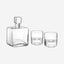 طقم Lsa Cask Whisky Connoisseur مع صينية شفافة من الرماد/الفلين