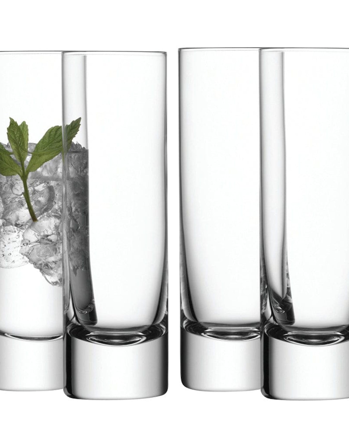 كأس مشروبات طويل من LSA Bar شفاف × 4
