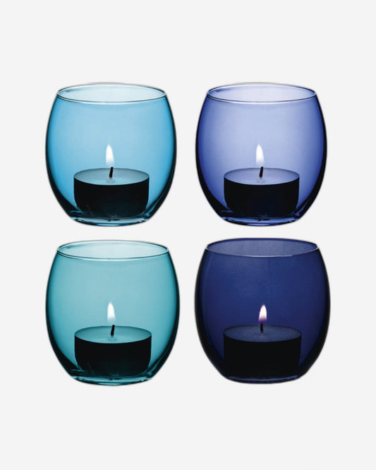 حامل شموع كورو ارتفاع 6.5 سم، تشكيلة × 4