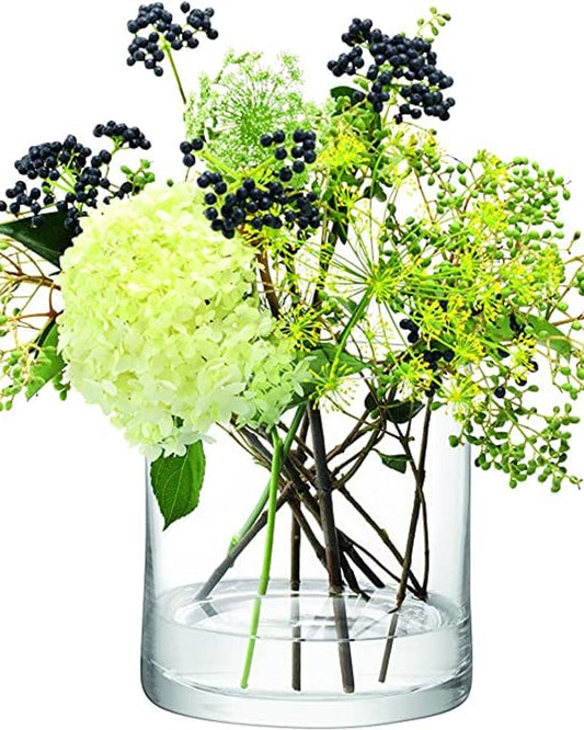 مزهرية/حامل شموع عمودي شفاف من LSA